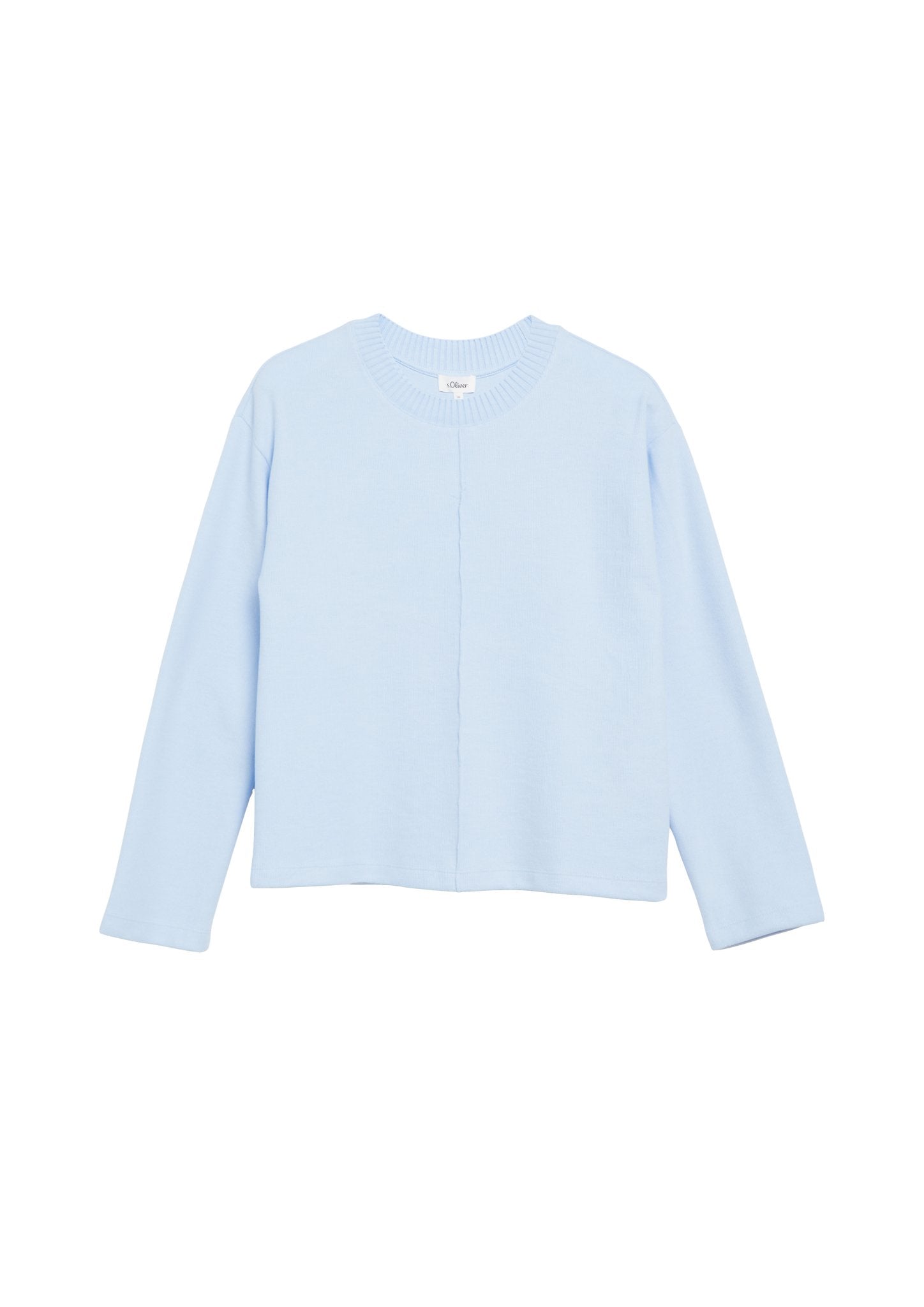 S. Oliver red Damen Sweatshirts Blue