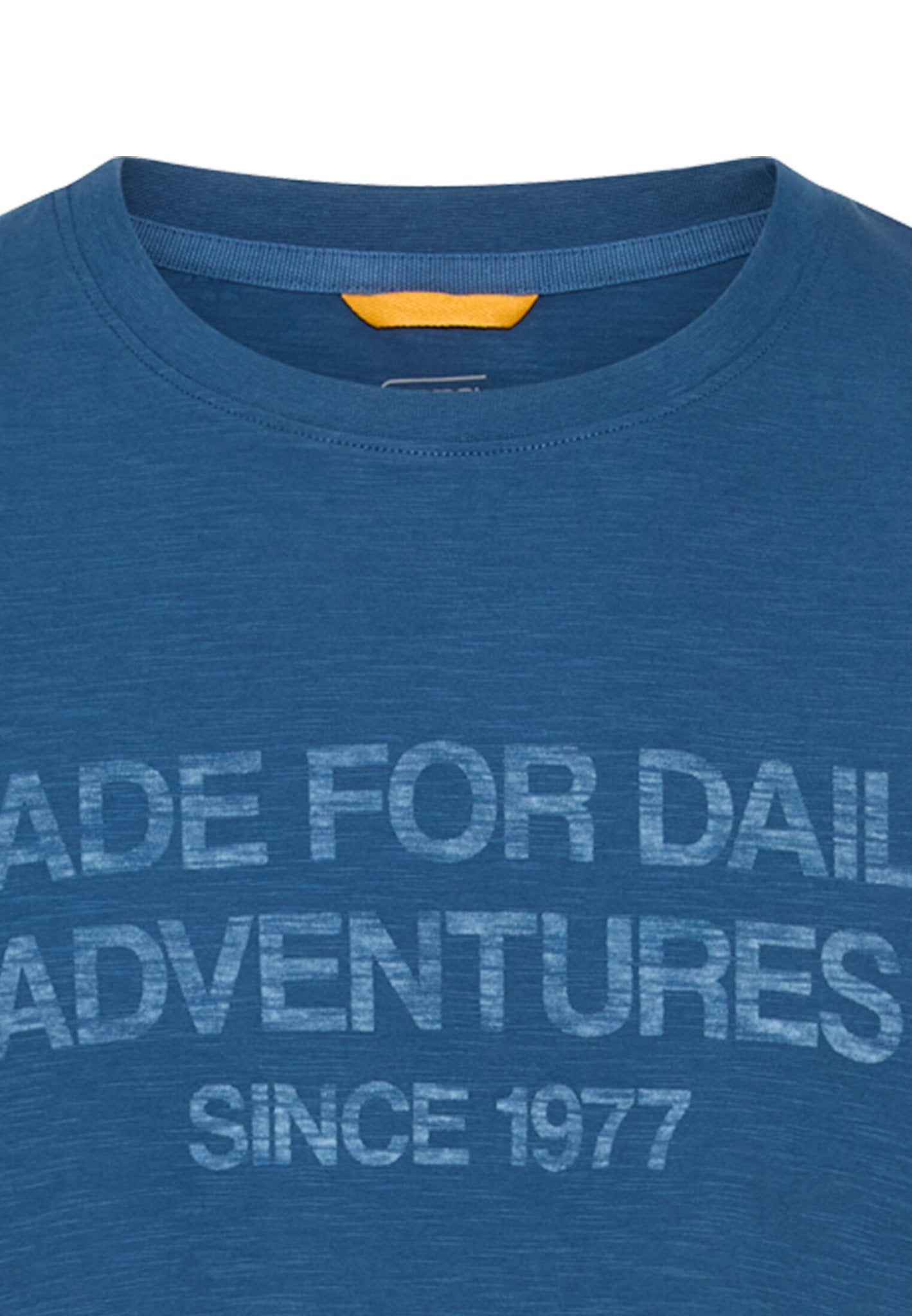 Camel active Herren T-Shirts kurz Indigo Blue