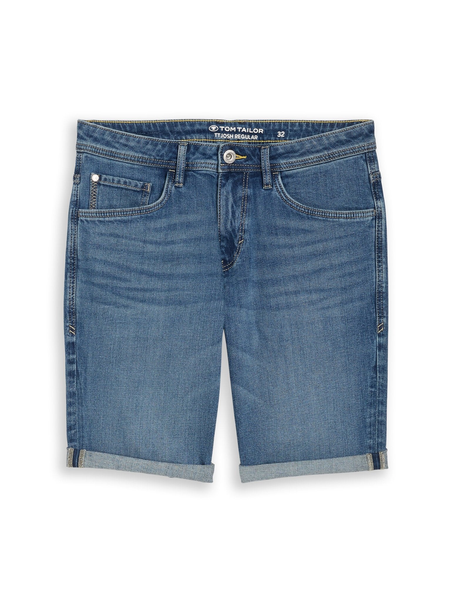 Tom Tailor Herren Shorts Mid Stone Brigh