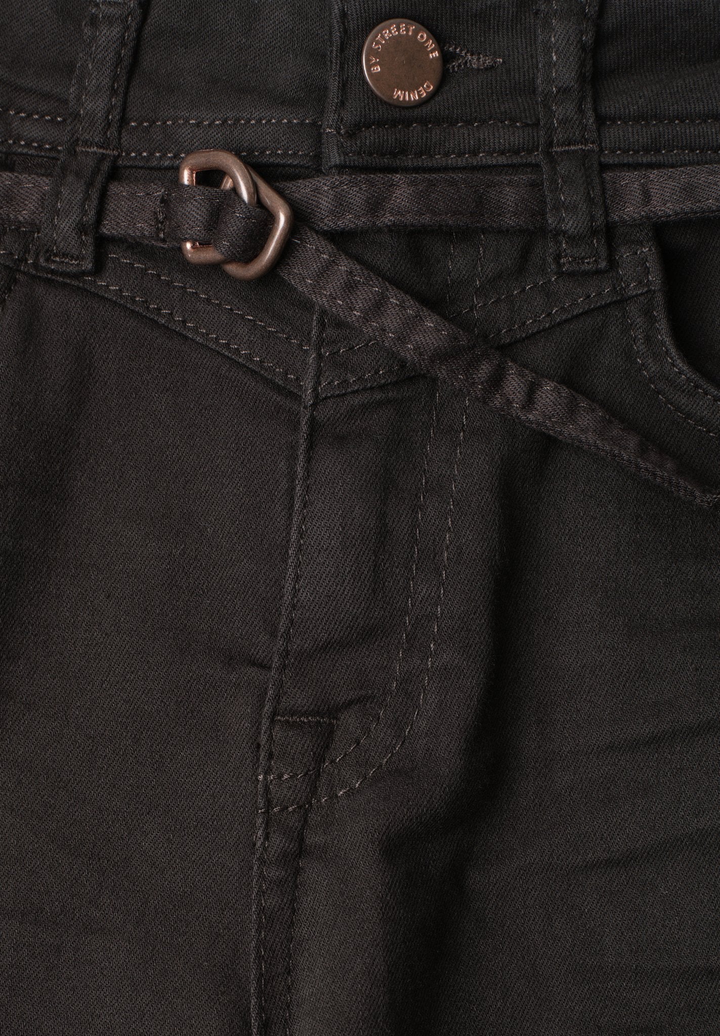 Street One Damen Hosen Brown Was