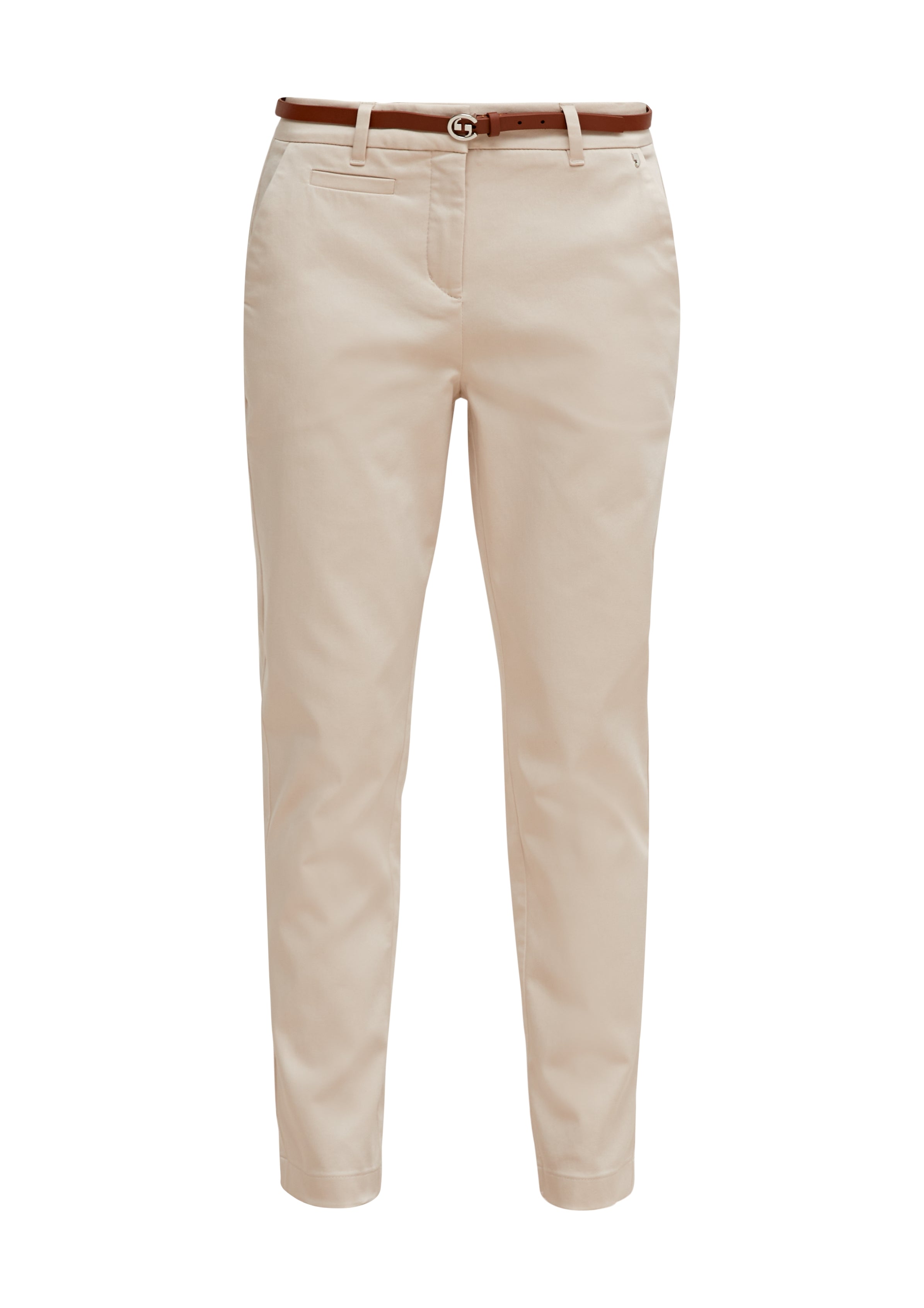 Comma Damen Hosen Brown