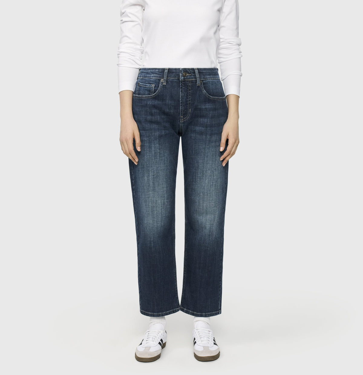 Mac Damen Jeans Moonlight Blue