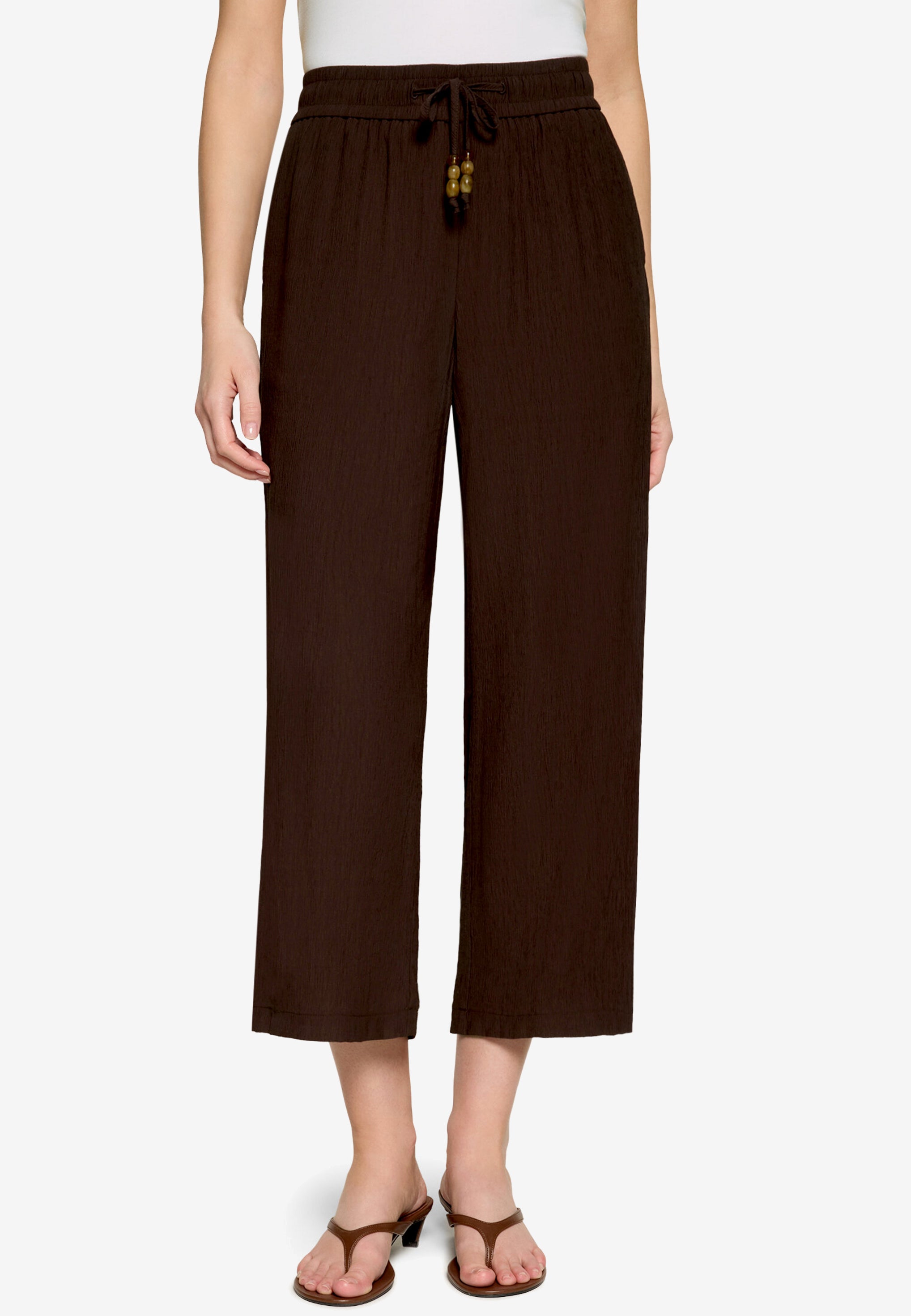 Zero Damen Hosen Chocolate Plum
