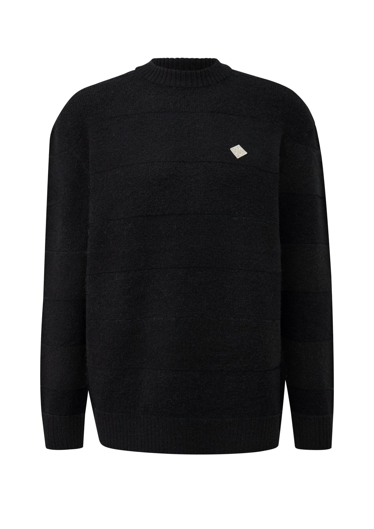 QS by S.Oliver Herren Pullover Grey/Black