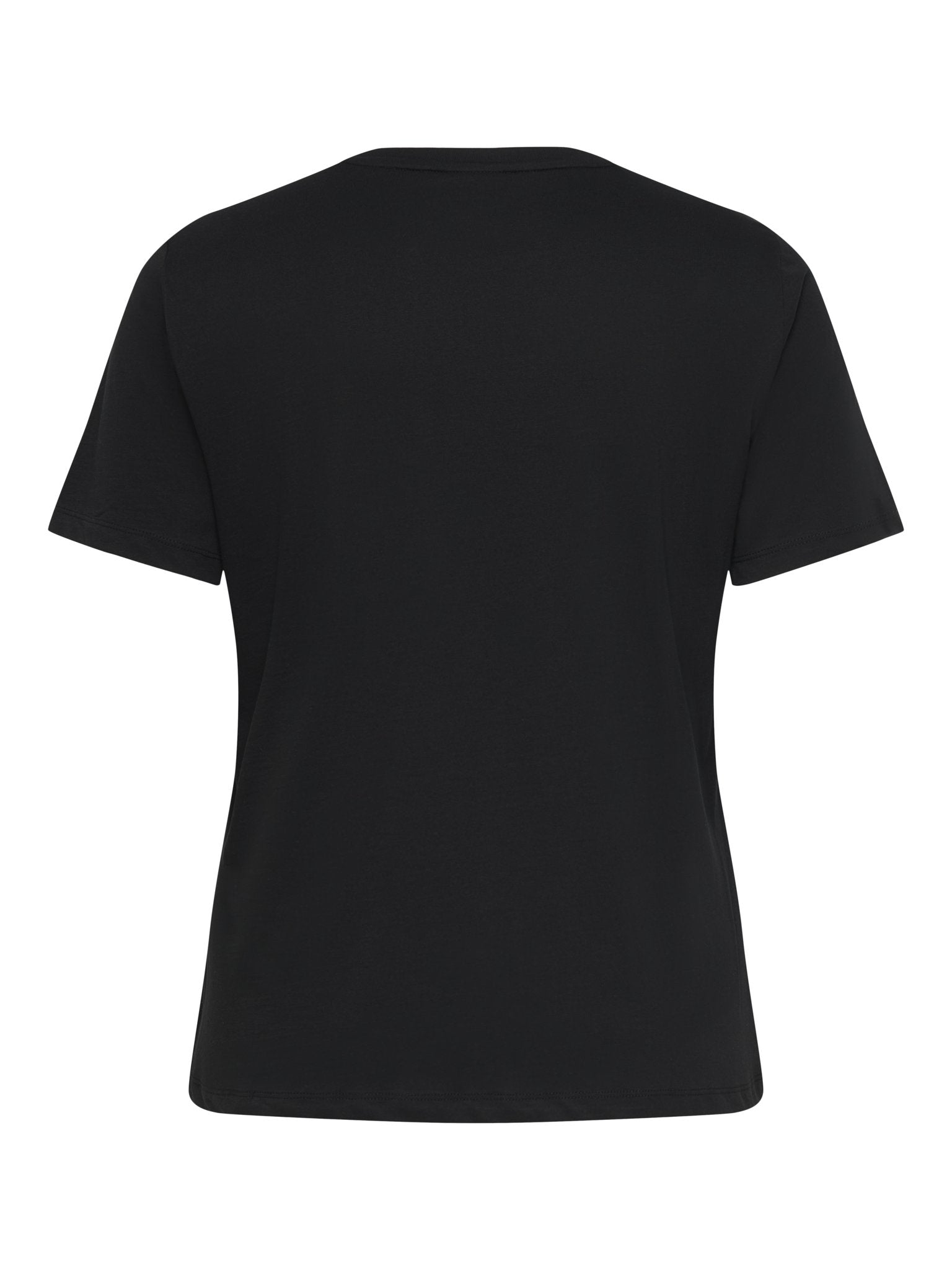 Only Caramkoma Damen T-Shirts Black/Love Leo