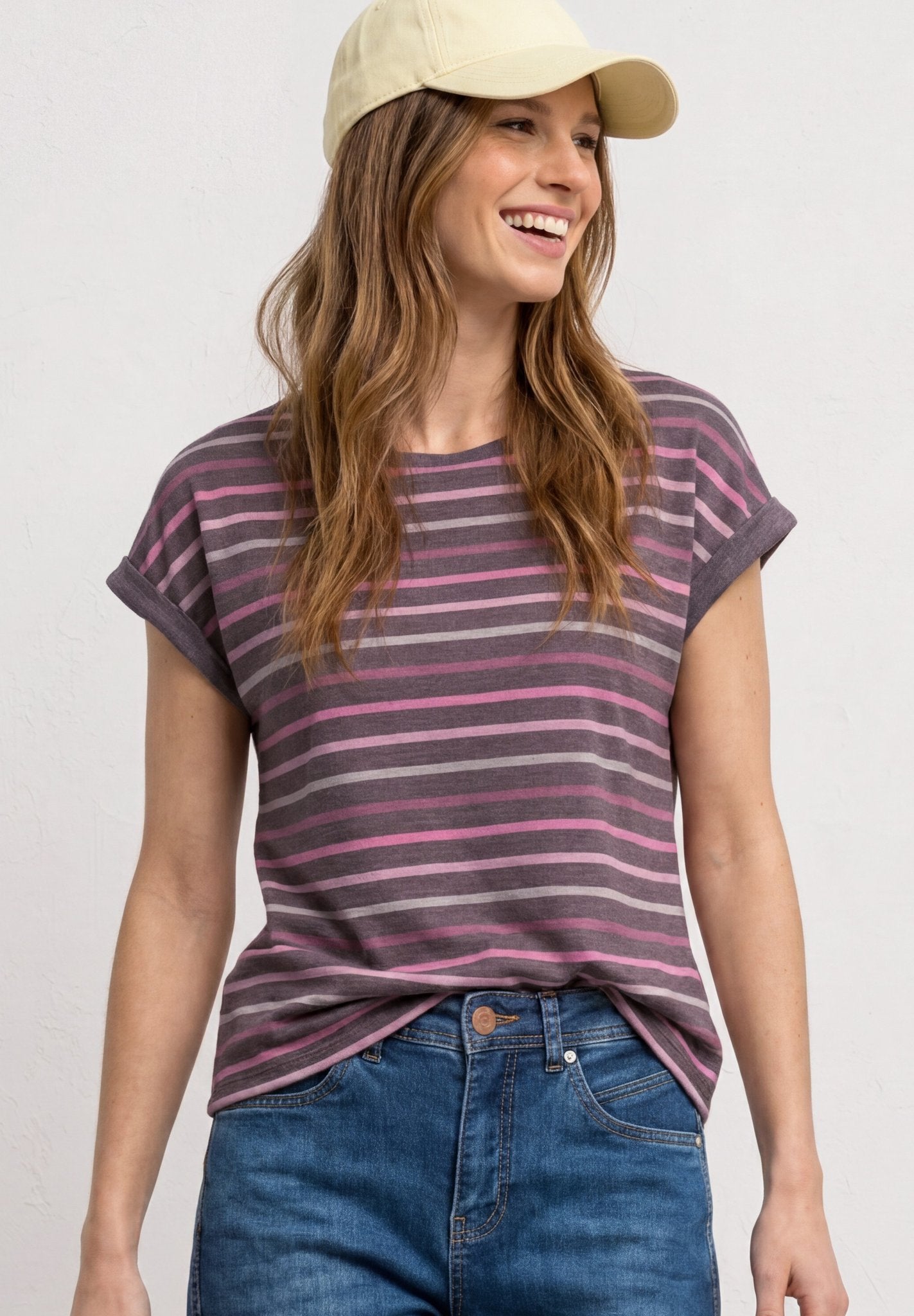 Street One Damen T-Shirts Espresso