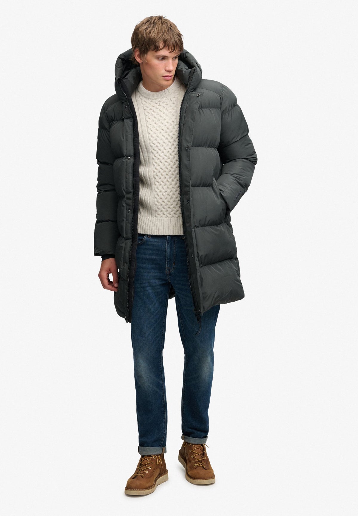 Superdry Herren Jacken Lp Hiking Khak