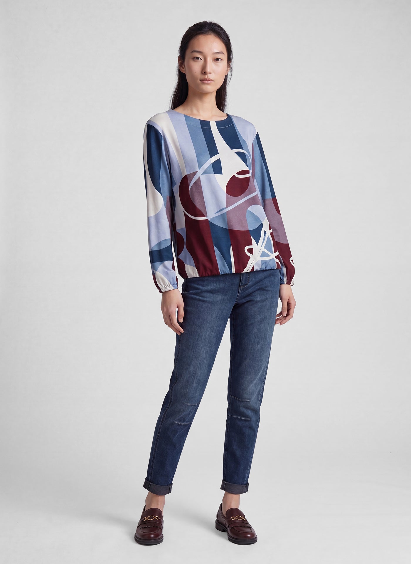 Rabe Damen T-Shirts Pastellblau
