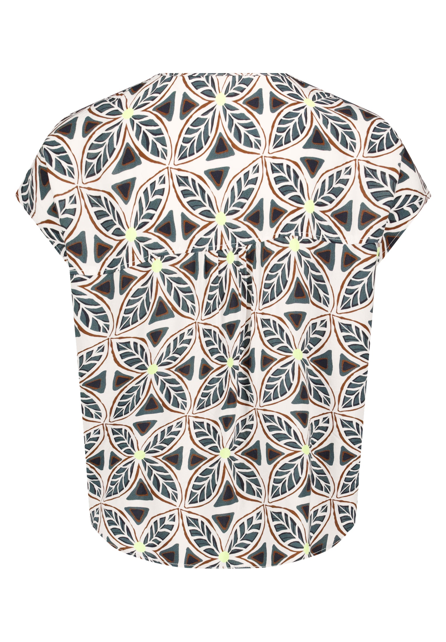 Cartoon Damen Blusen Nature/Grey