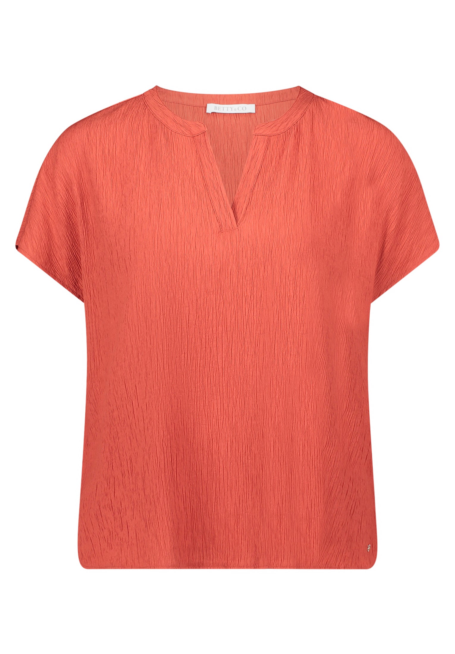 Betty & Co Damen Blusen kurz Rust Red