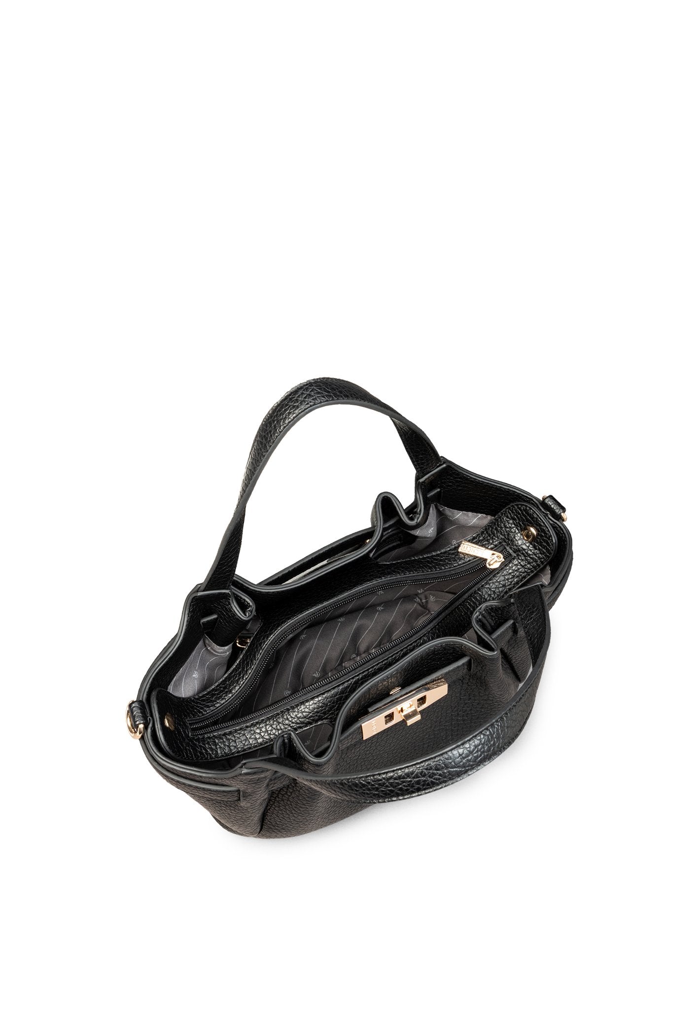 L.Credi Handtasche Schwarz