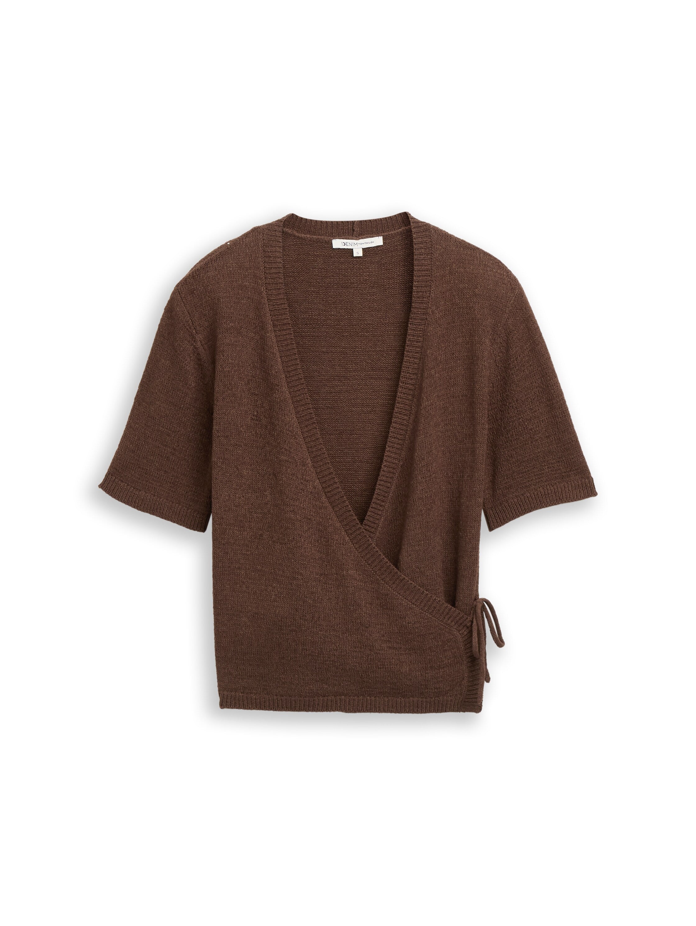 Tom Tailor denim Damen Strickjacken Cool Dark Brown