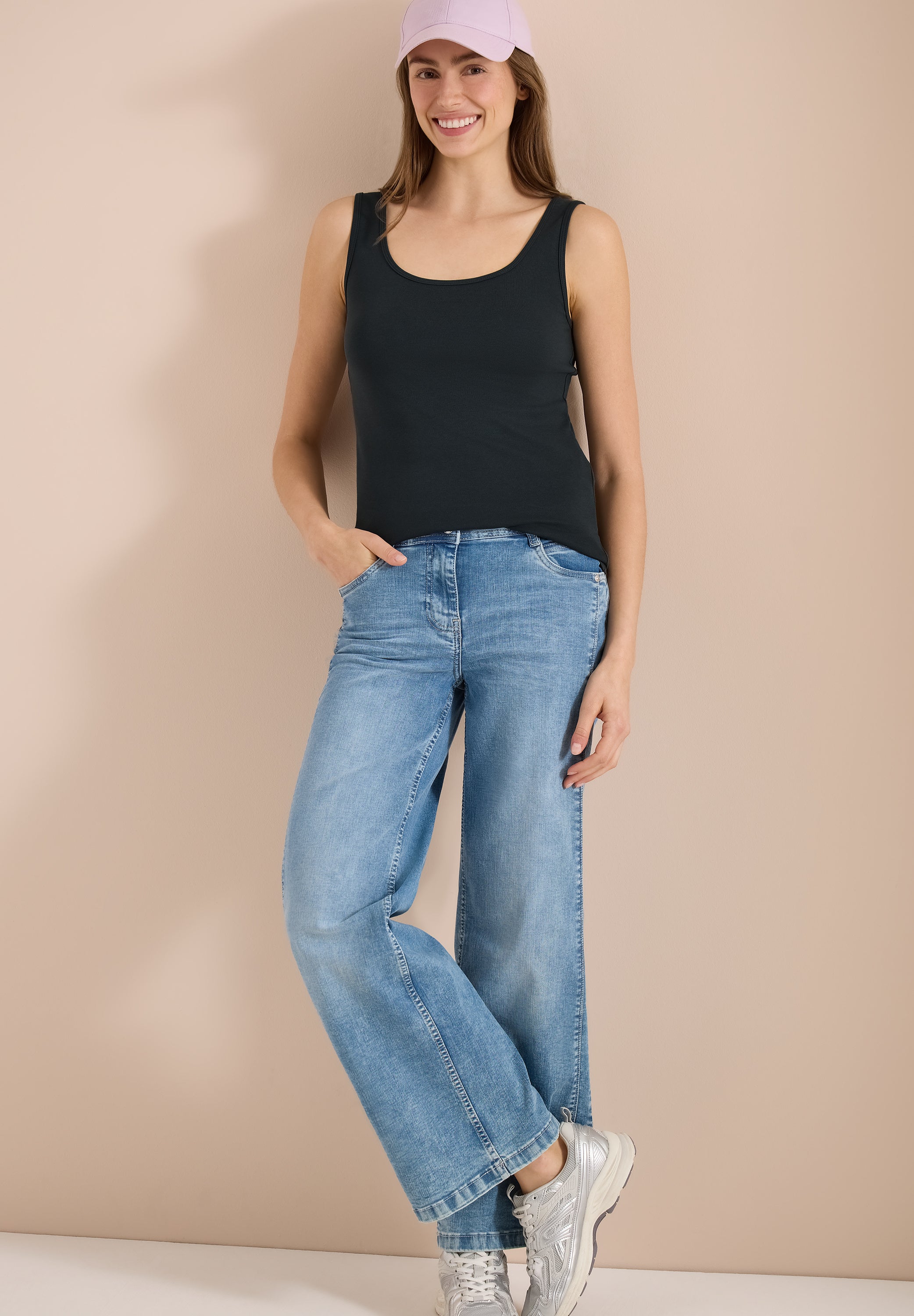Cecil Damen T-Shirts Palm Bree