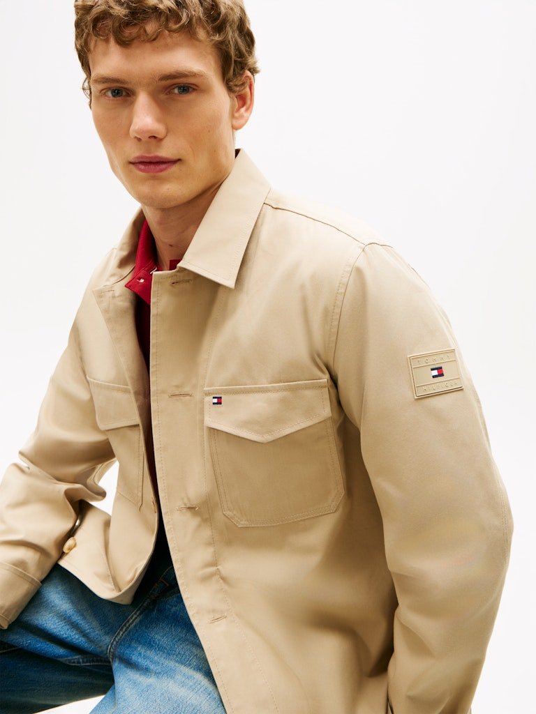 Tommy Hilfiger Herren Jacken Rbt Khaki