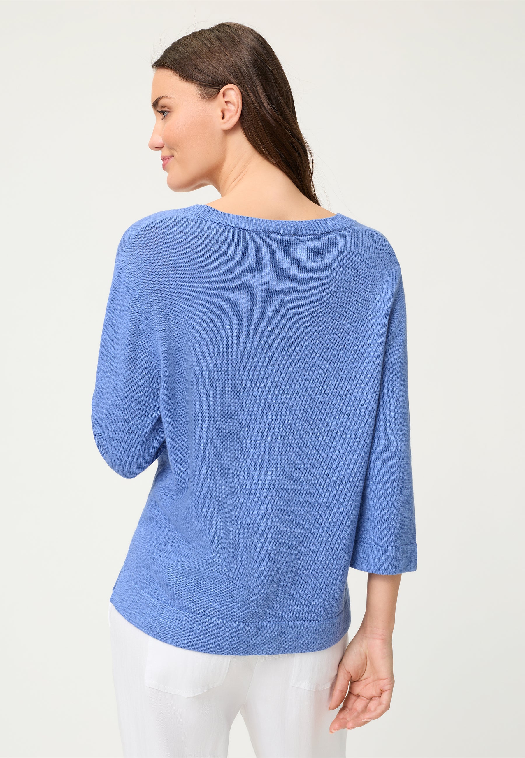 Olsen Damen Pullover Bay Blue