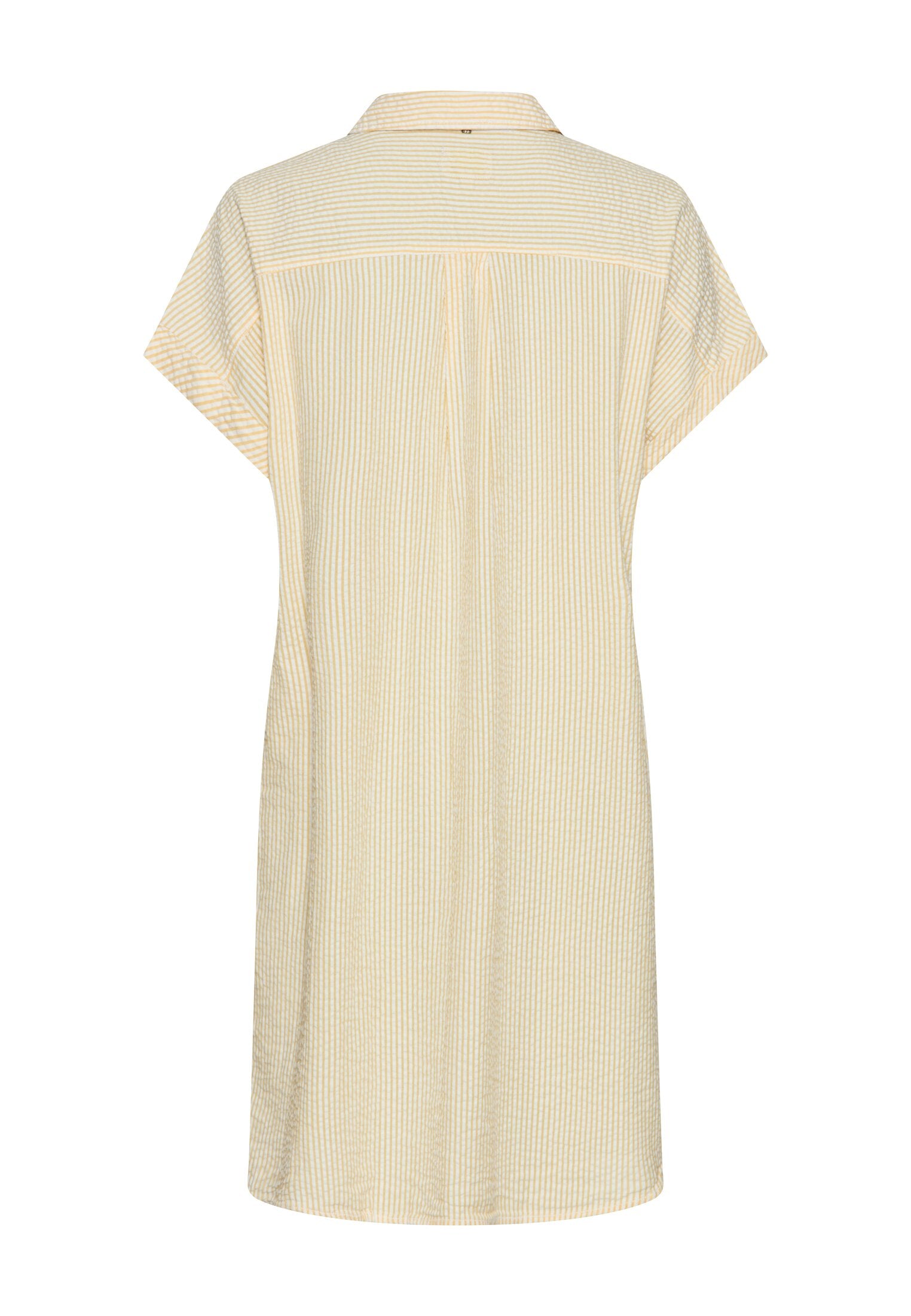 Camel active Damen Kleider Yellow/ Whit