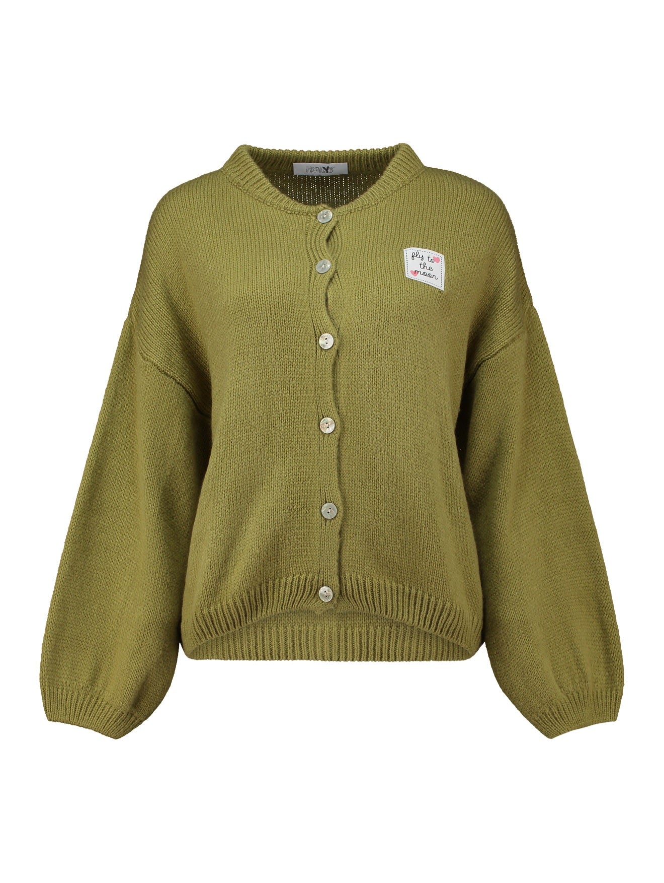 Haily's Damen Strickjacken Avocado