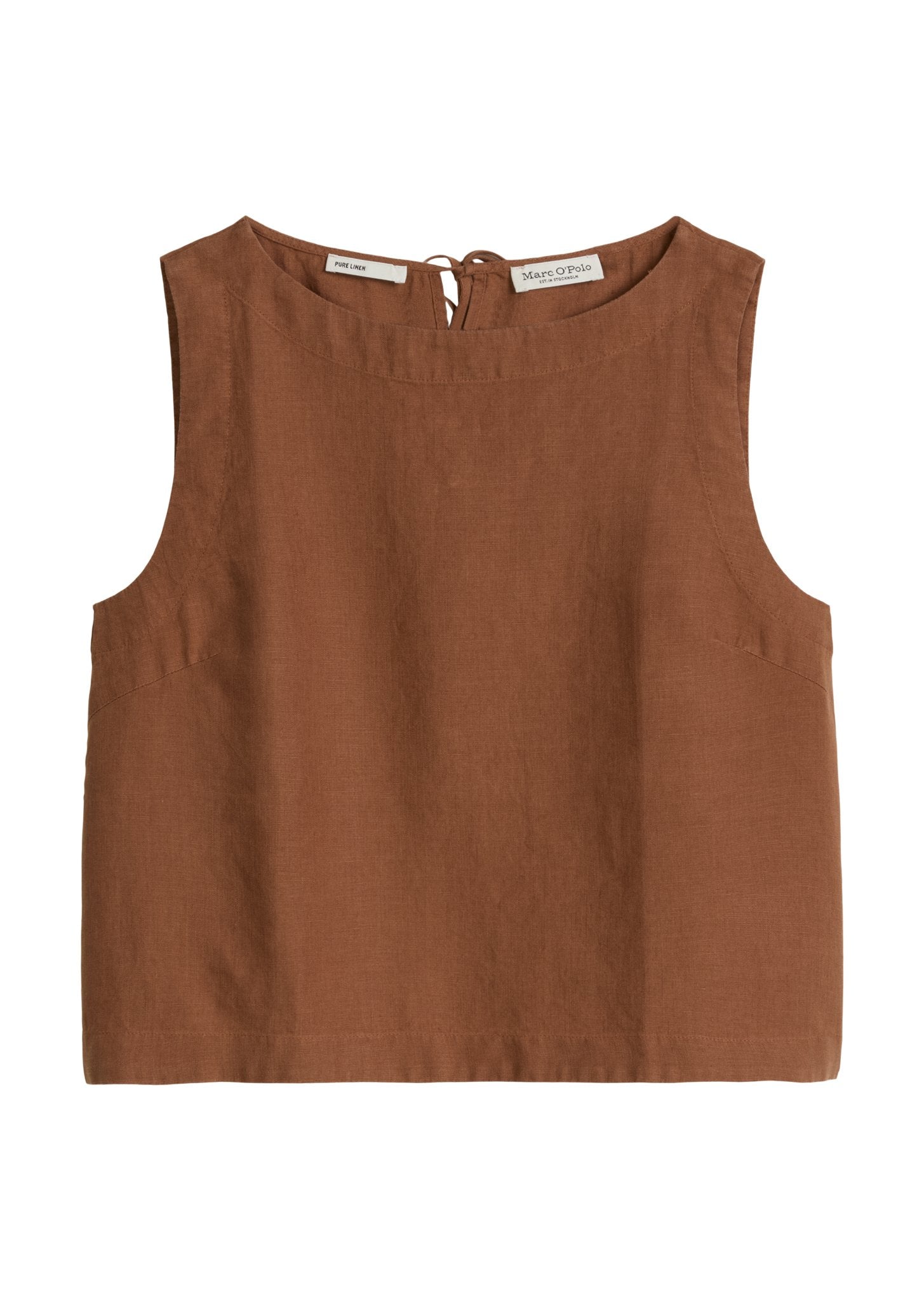 Marc O'Polo Damen Blusen Burnt Brown