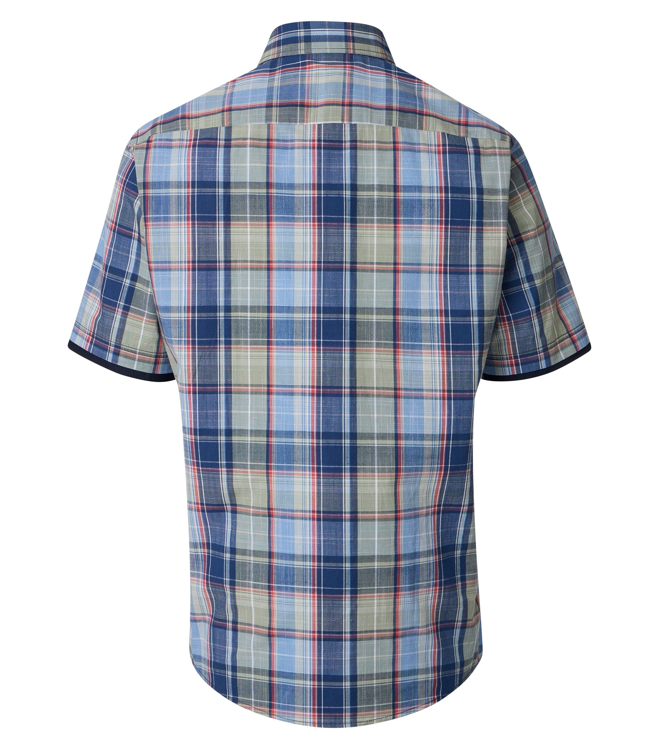 Casa Moda Herren Hemden kurz Gruen