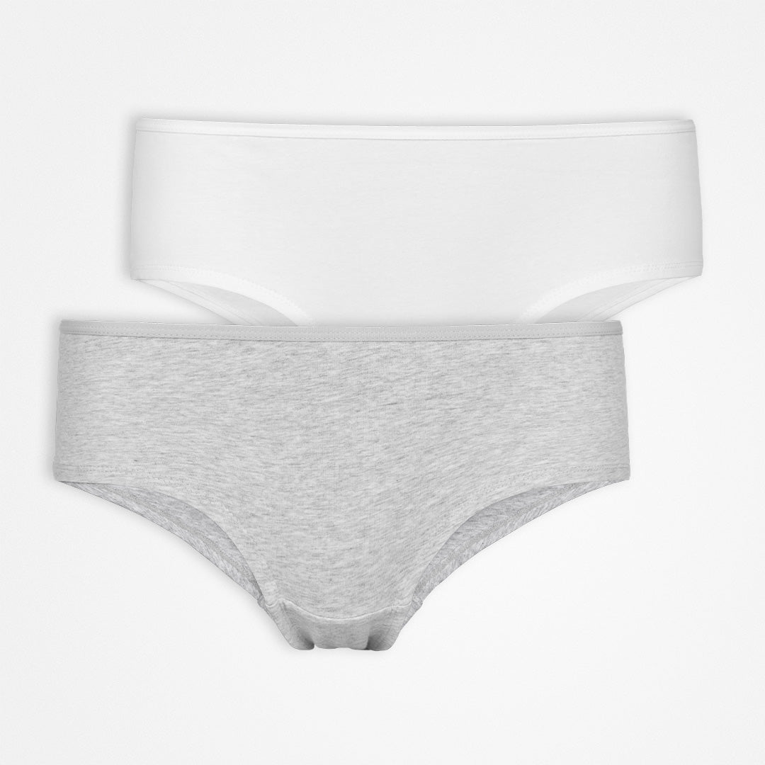 Snocks Slip Grey/White