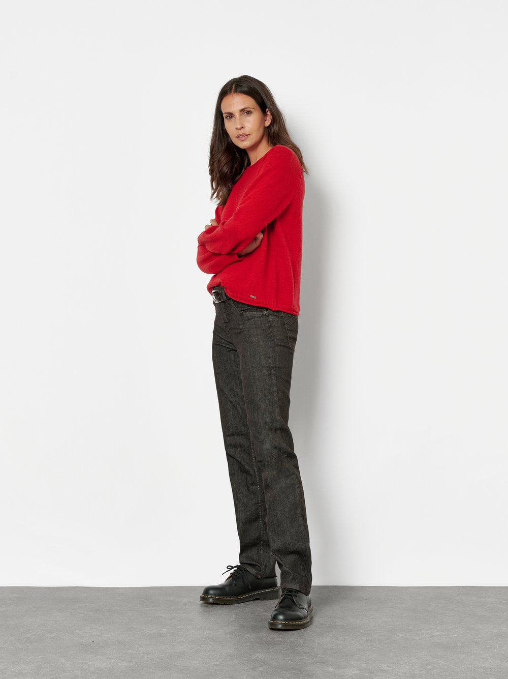 Toni Dress Damen Jeans Espresso