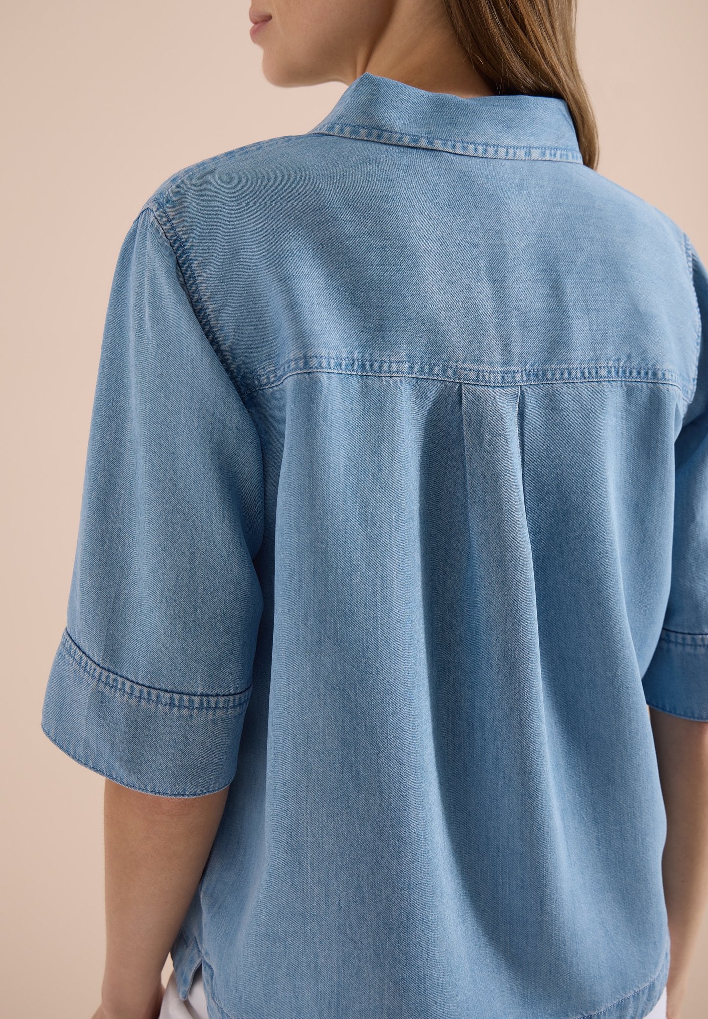 Cecil Damen Blusen Light Blu