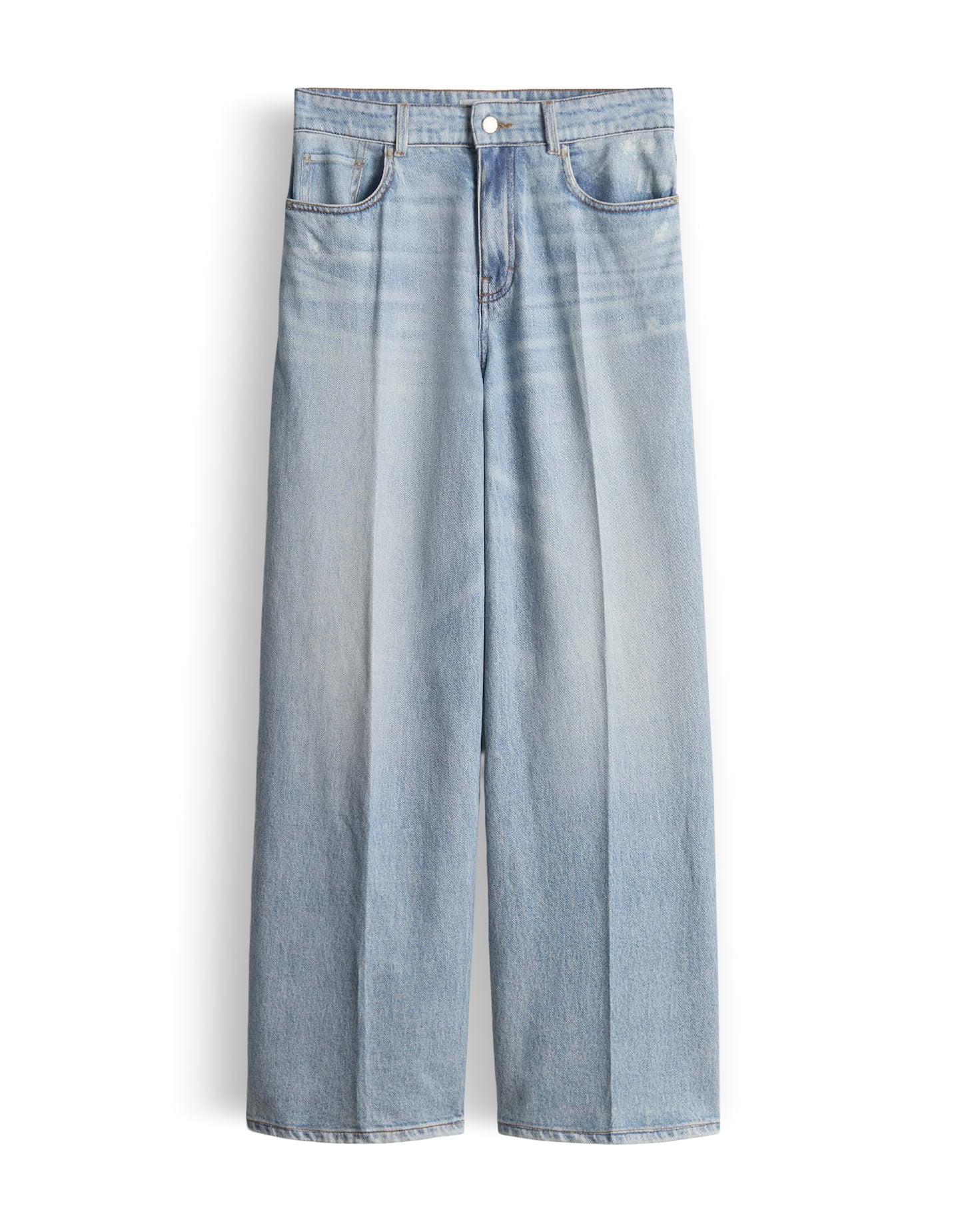 Opus Pants Damen Hosen Light Blu