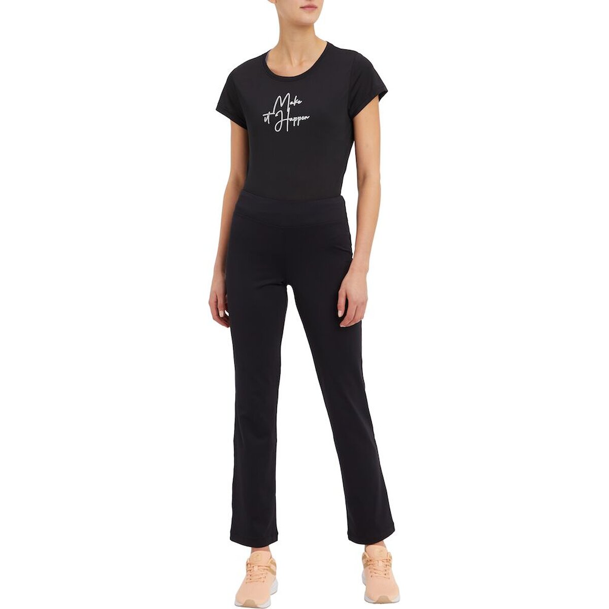Energetics Fitnesshosen Black