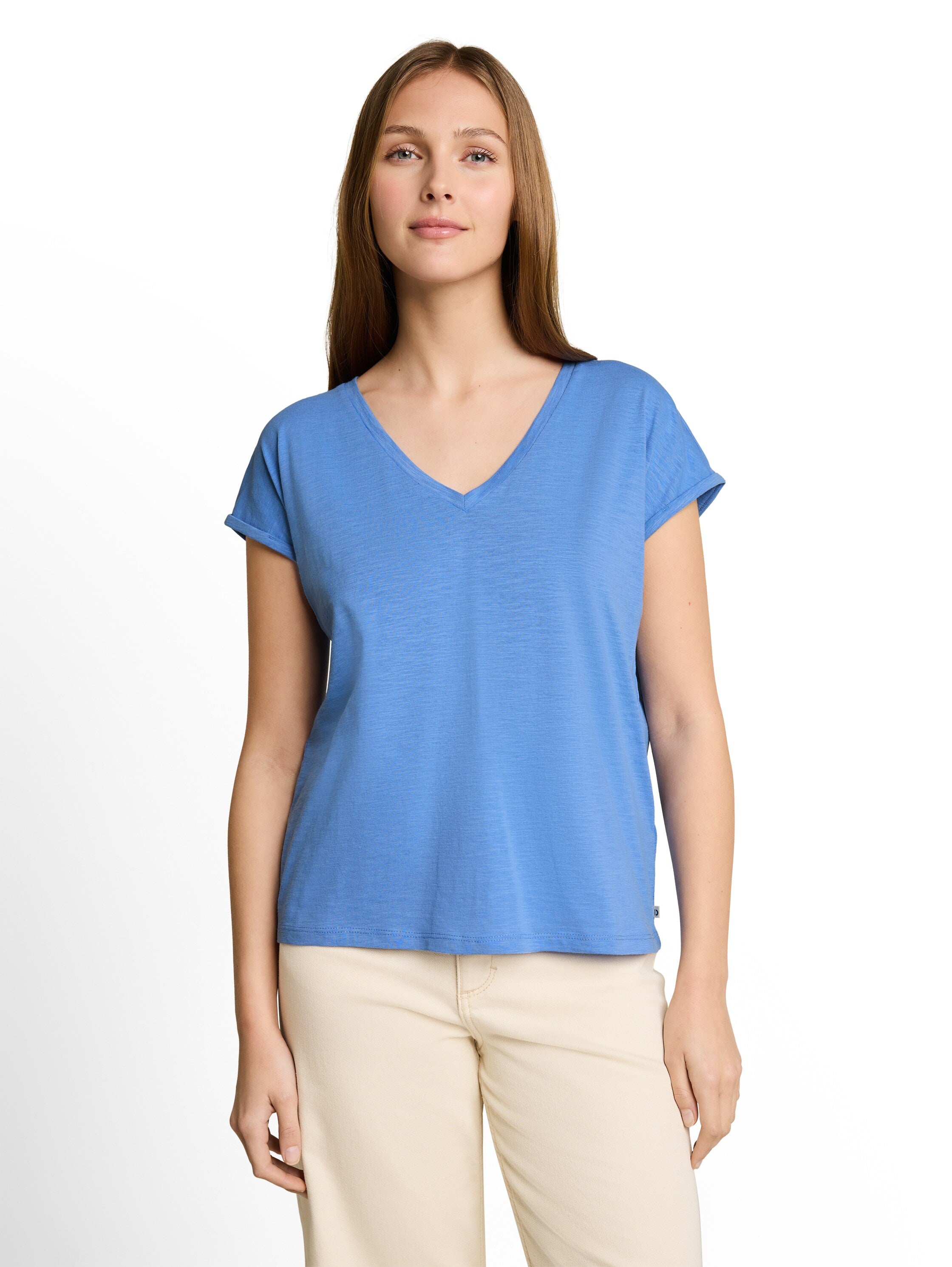 Tom Tailor denim Damen T-Shirts Bonnet Blue