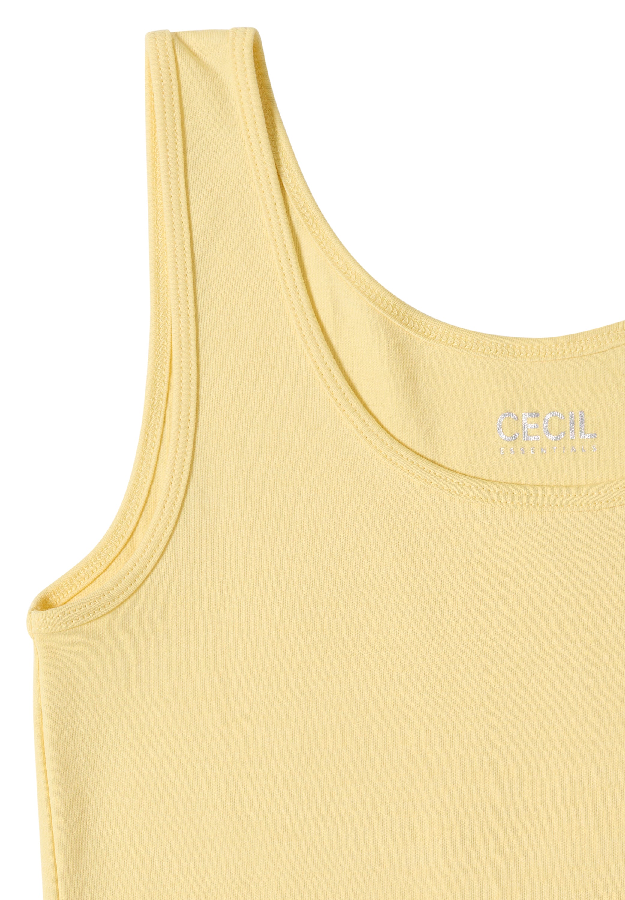 Cecil Damen T-Shirts  Buttermil