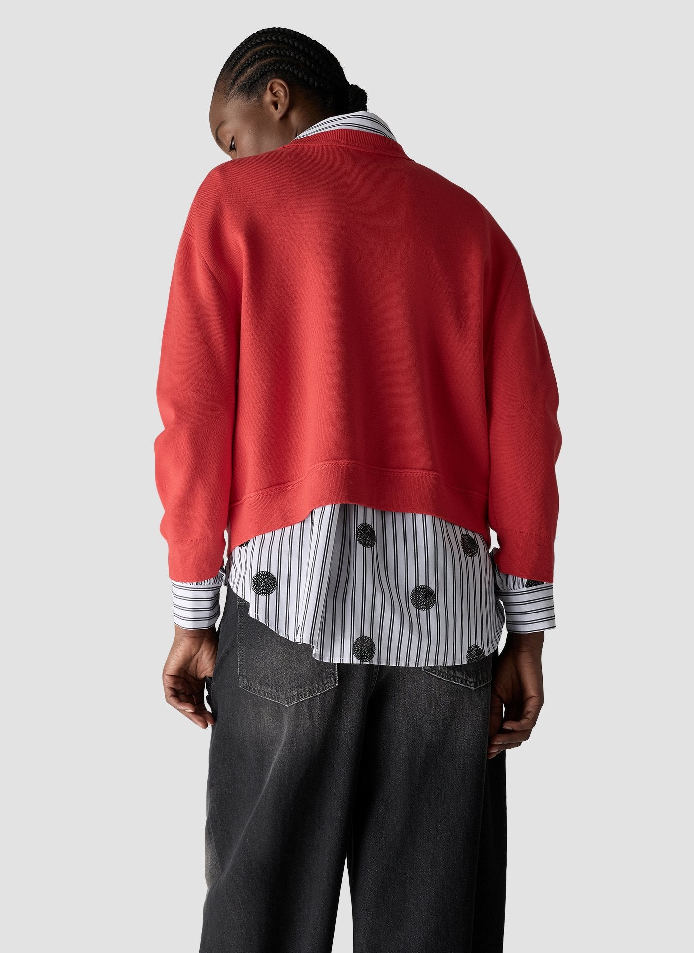 Le Comte Damen Pullover Paprika