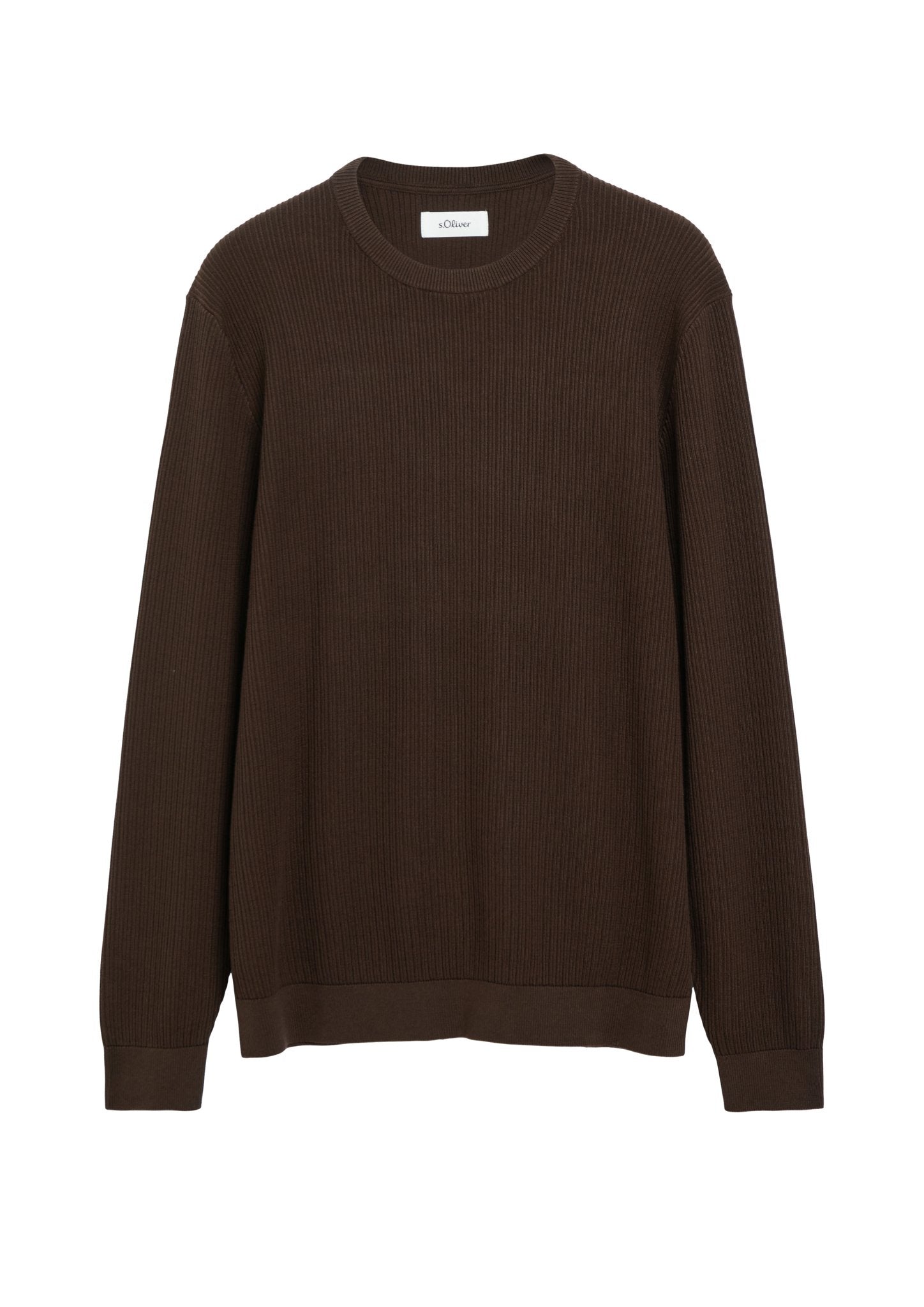 S. Oliver red Herren Pullover  Brown