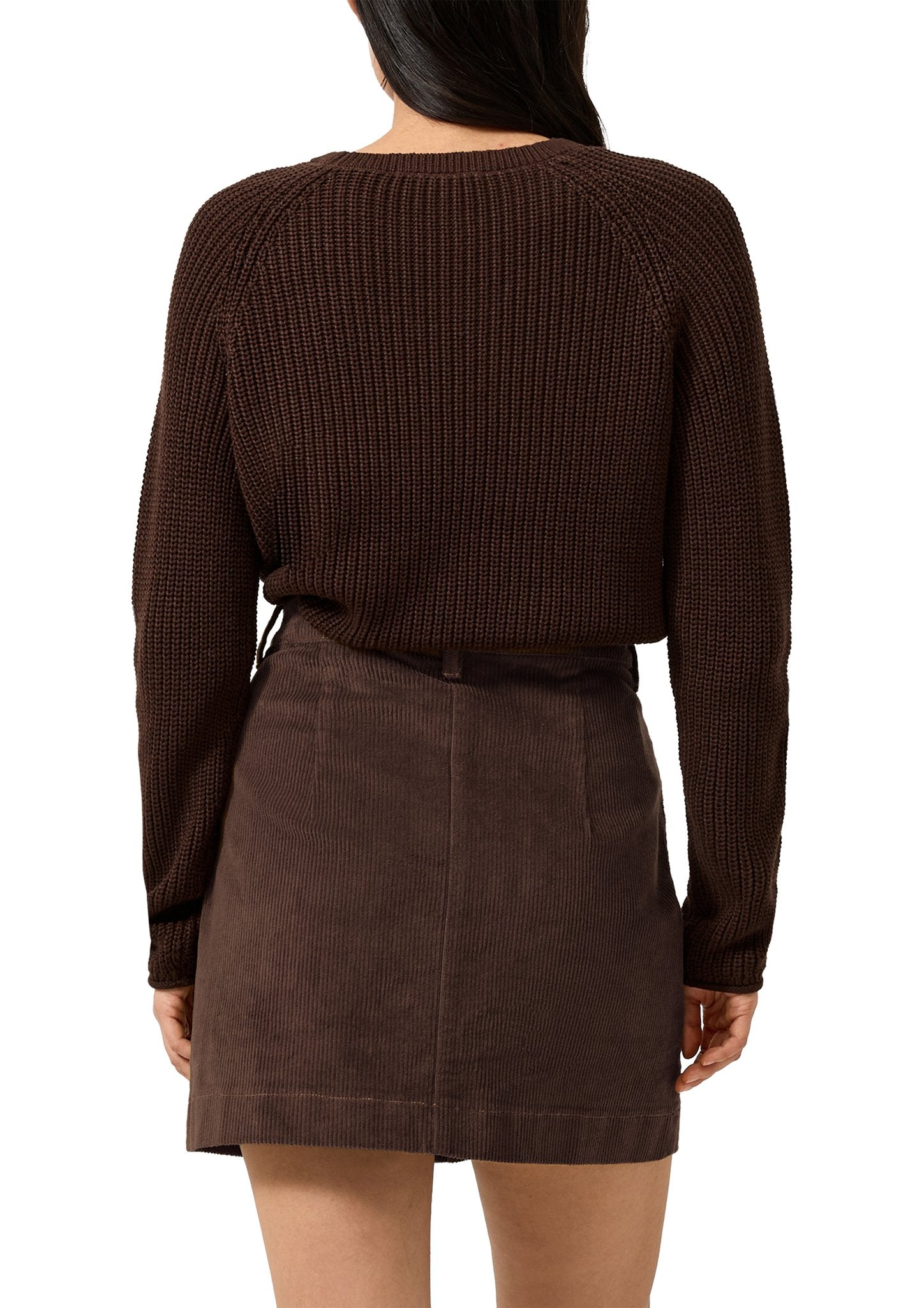 QS by S.Oliver Damen Pullover W Brown