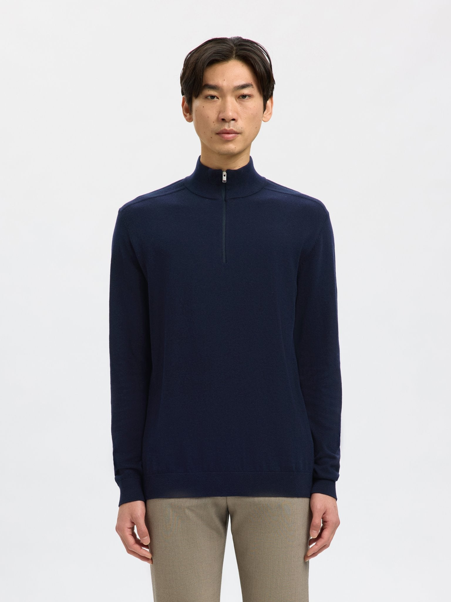 Selected homme Herren Pullover  Navy