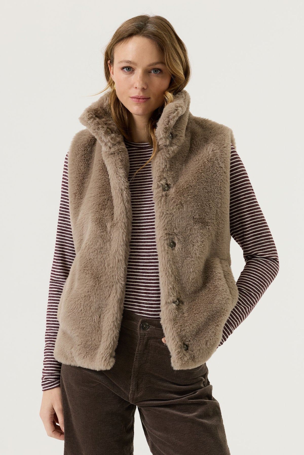 Garcia Damen Blazer Graphite Mist