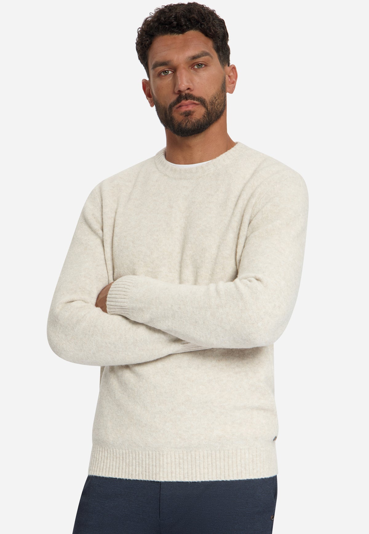 No Excess Herren Pullover Stone