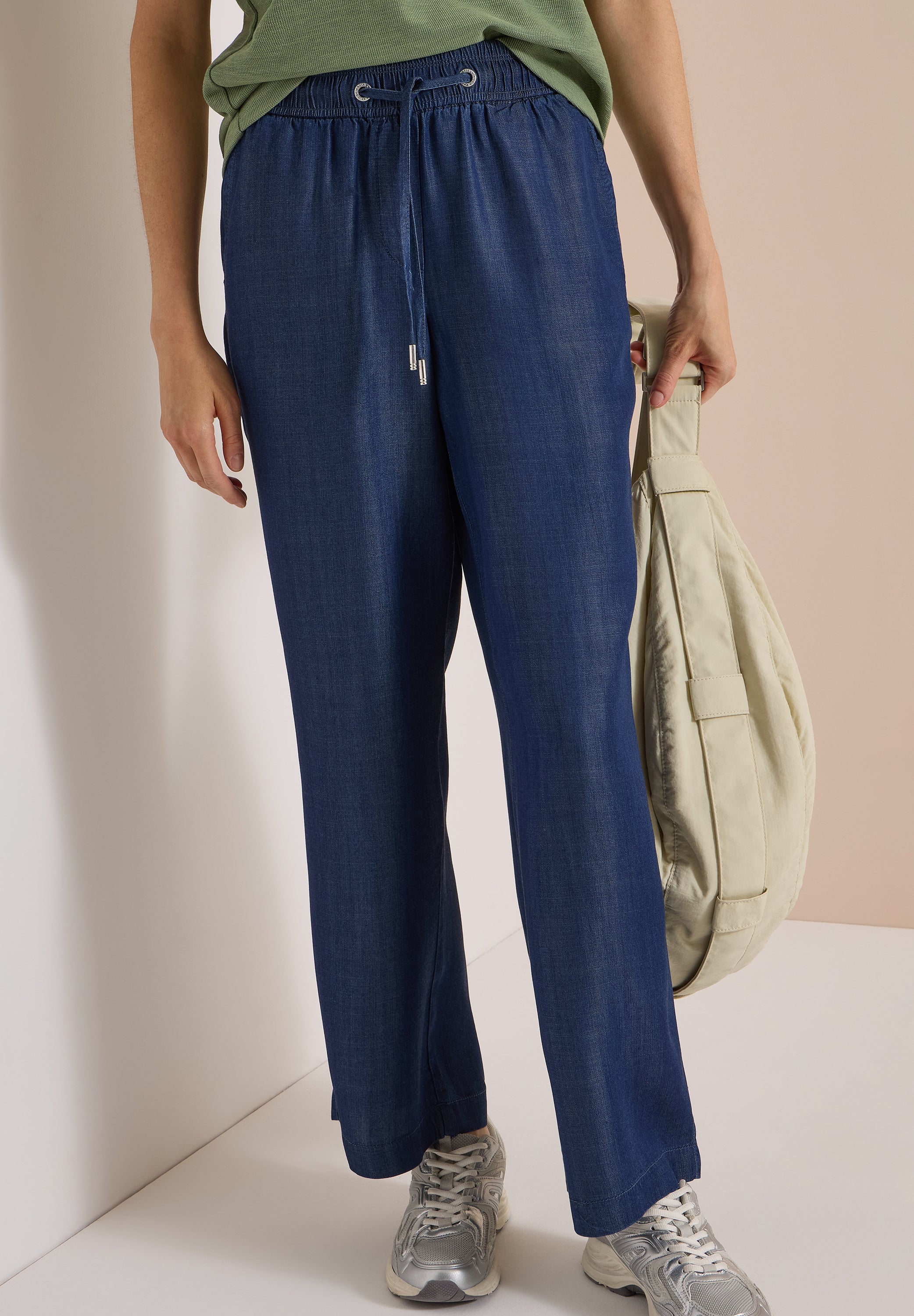 Cecil Damen Hosen  Dark Blue