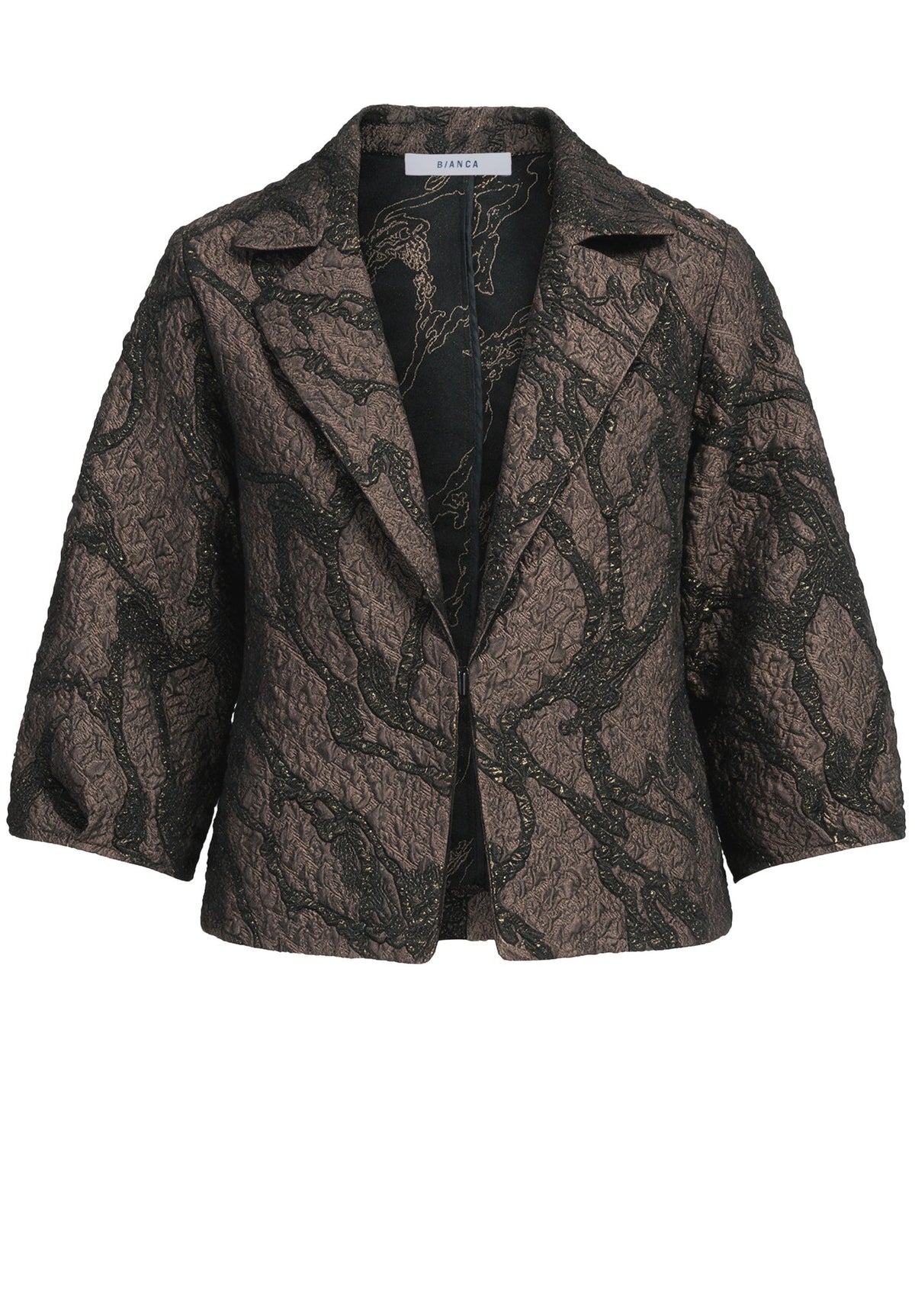 Bianca Damen Blazer Brown Mix