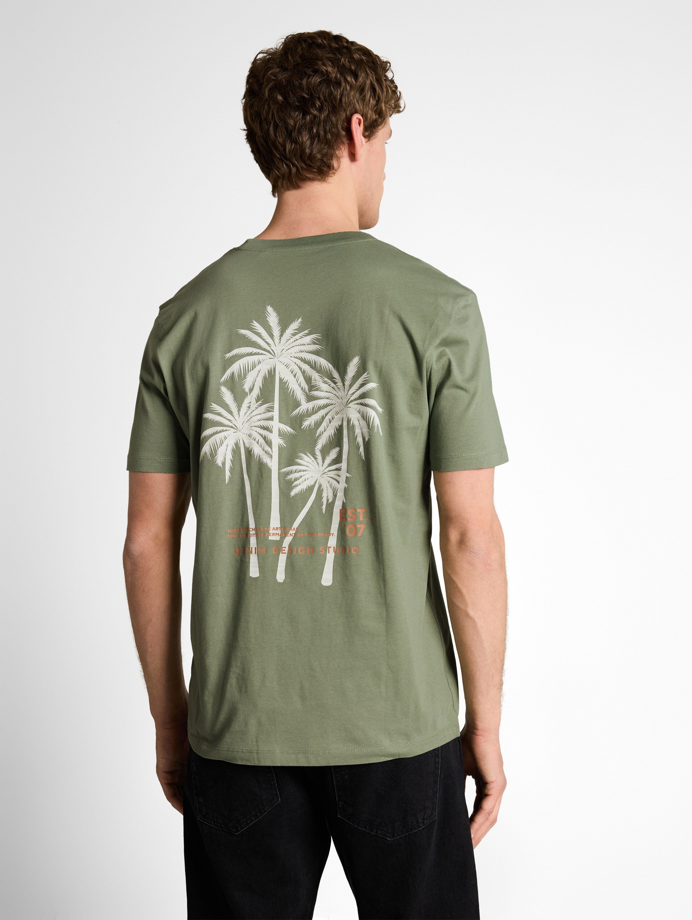 Tom Tailor denim Herren T-Shirts kurz Sea Spray