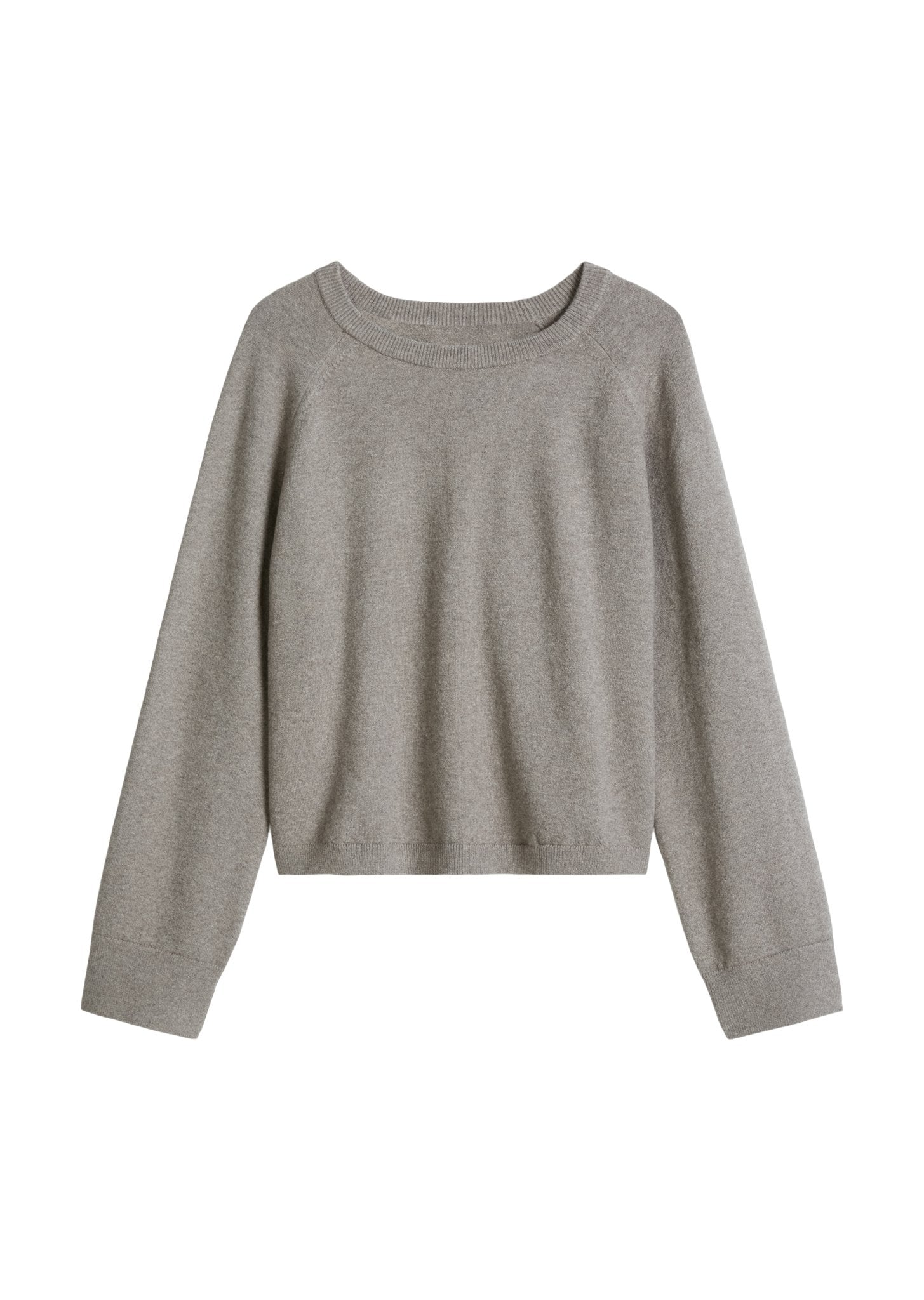 Marc O'Polo Damen Pullover Stone Taupe Mel
