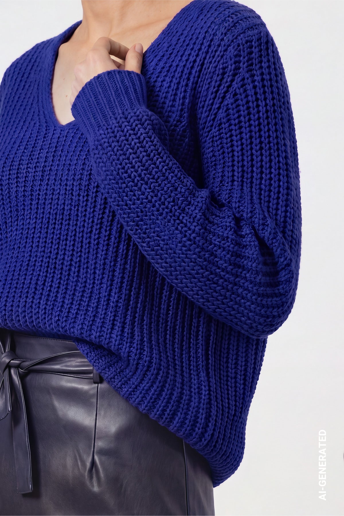 Monari Damen Pullover Royal Blue