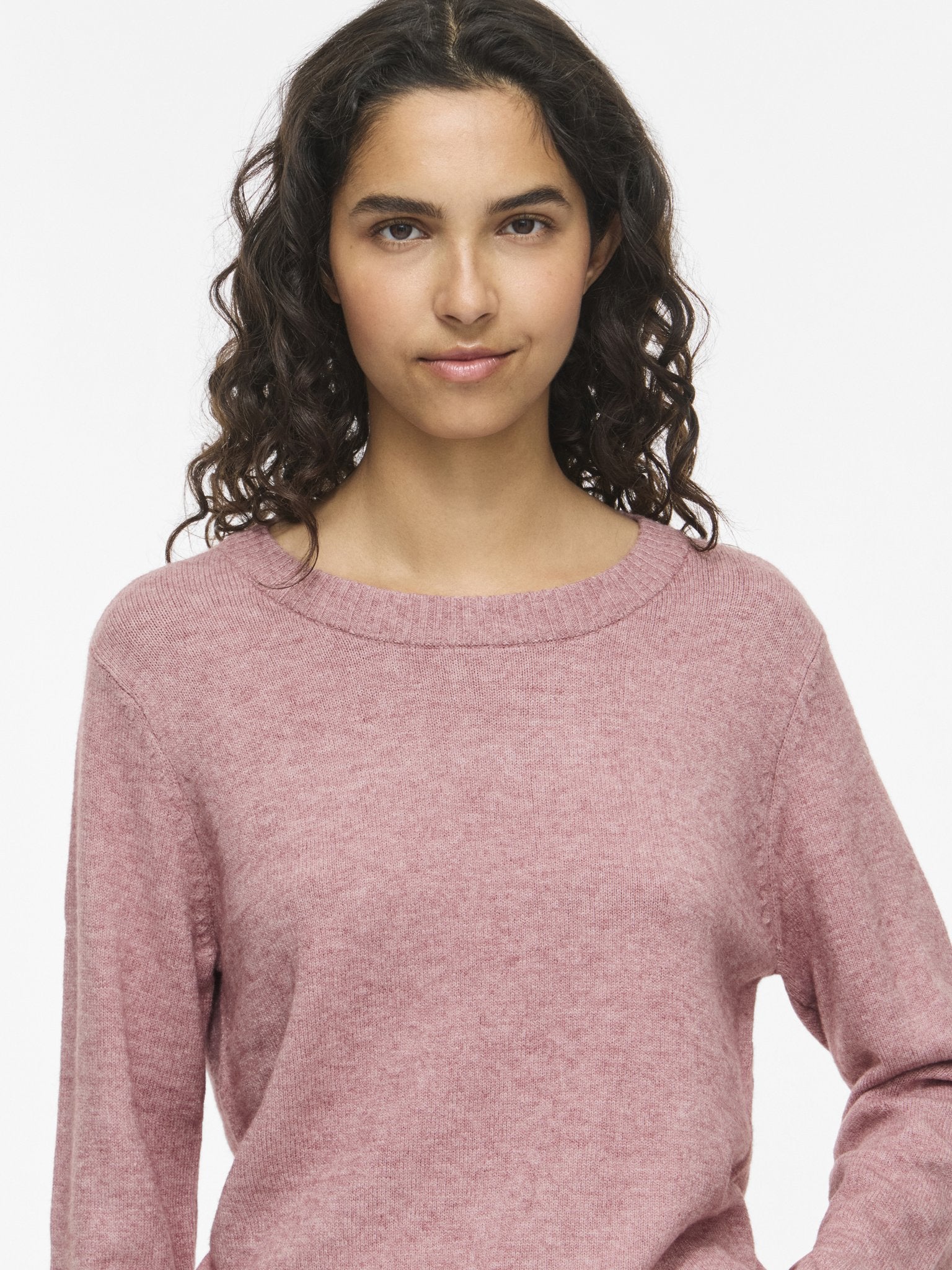 Vila Damen Pullover Nostalgia Rose/