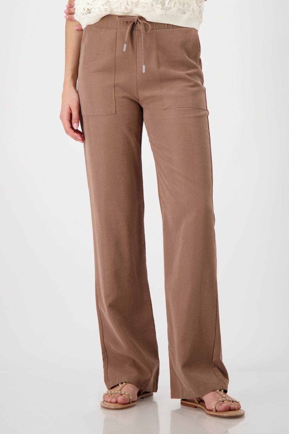 Monari Damen Hosen Mocca
