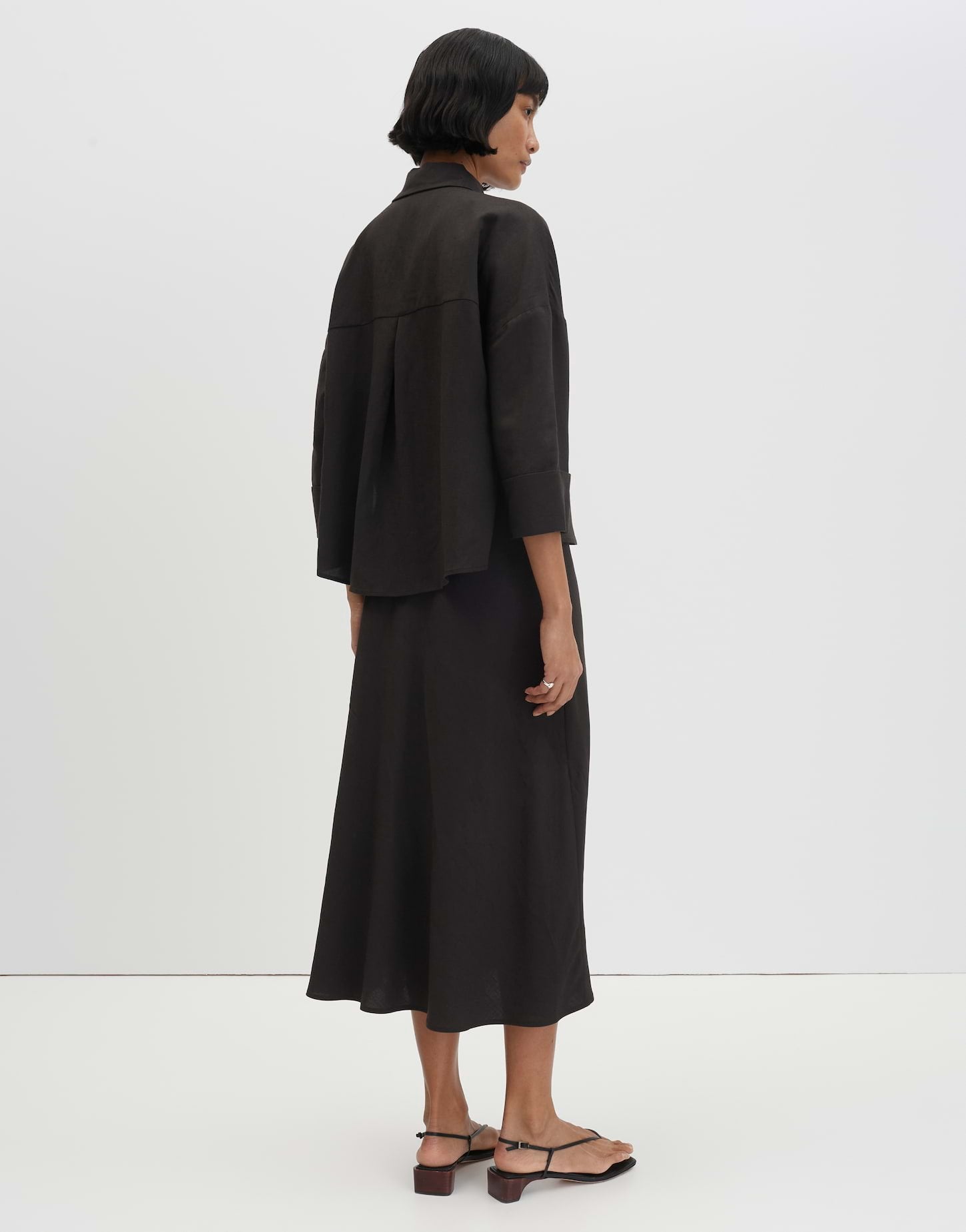 Someday Damen Blusen Dark Truffle
