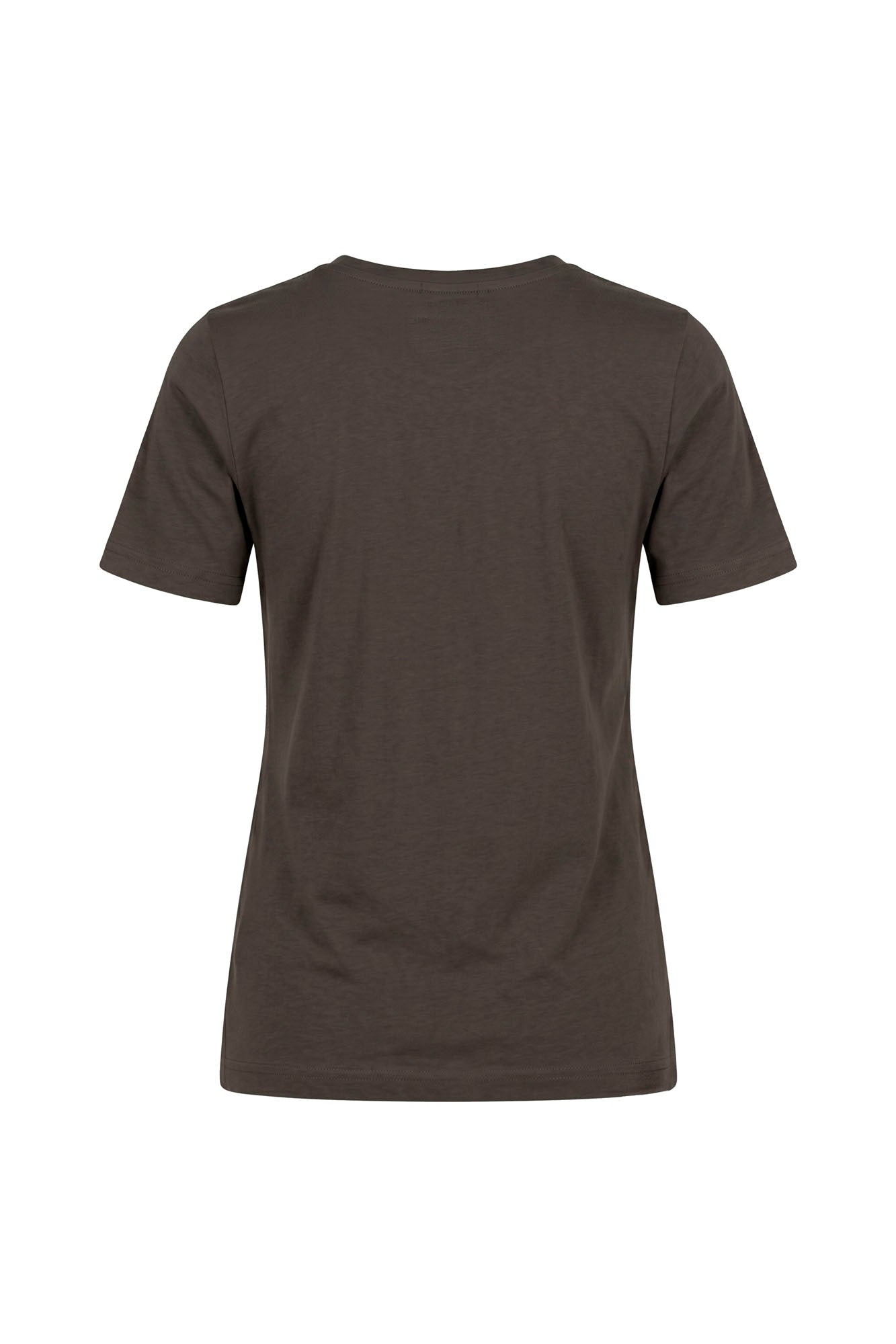 Soquesto Damen T-Shirts Dunkeltaupe