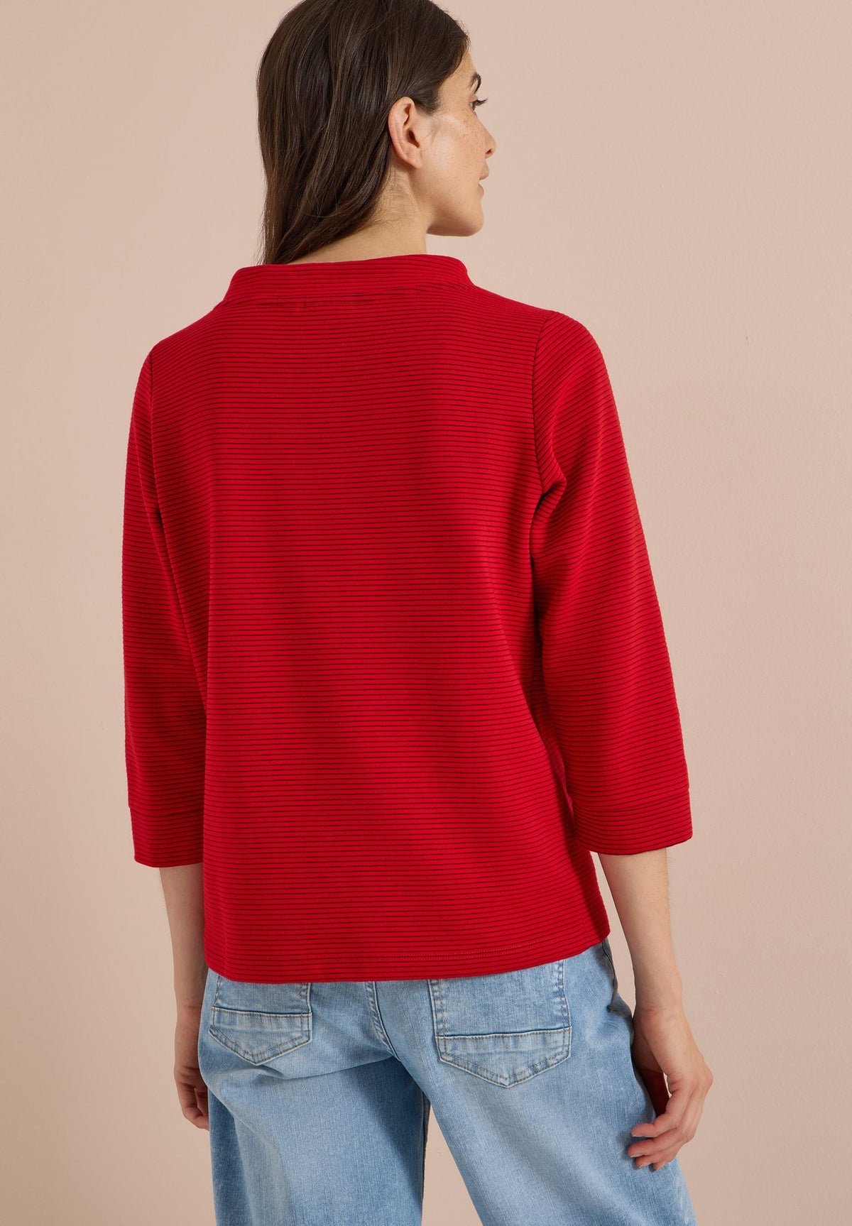 Cecil Damen T-Shirts Flame Red