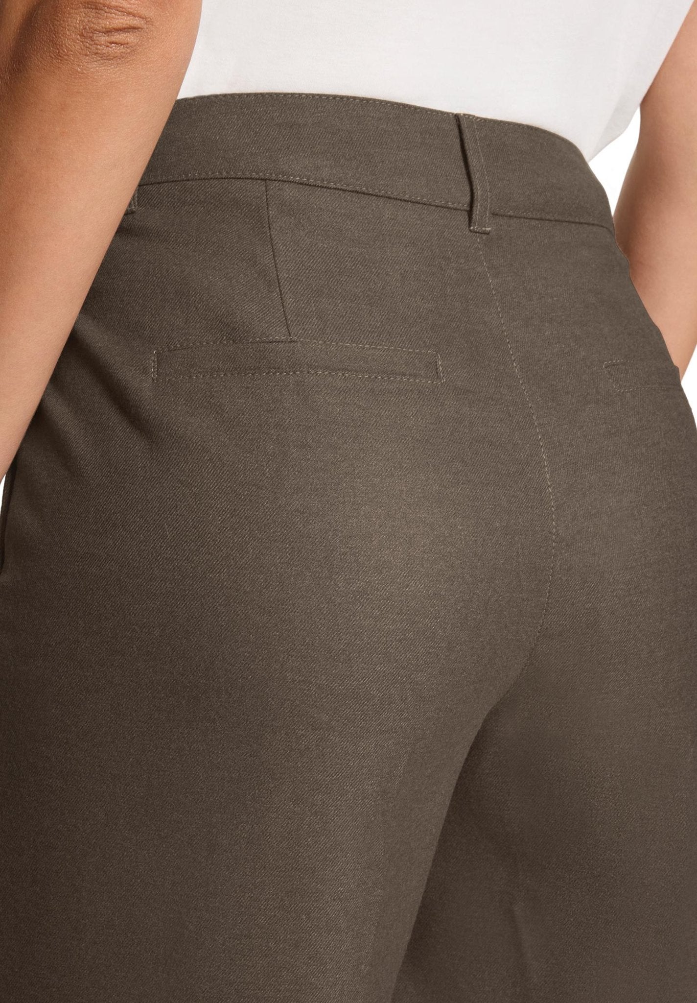 Cartoon Damen Hosen Smoky Taupe