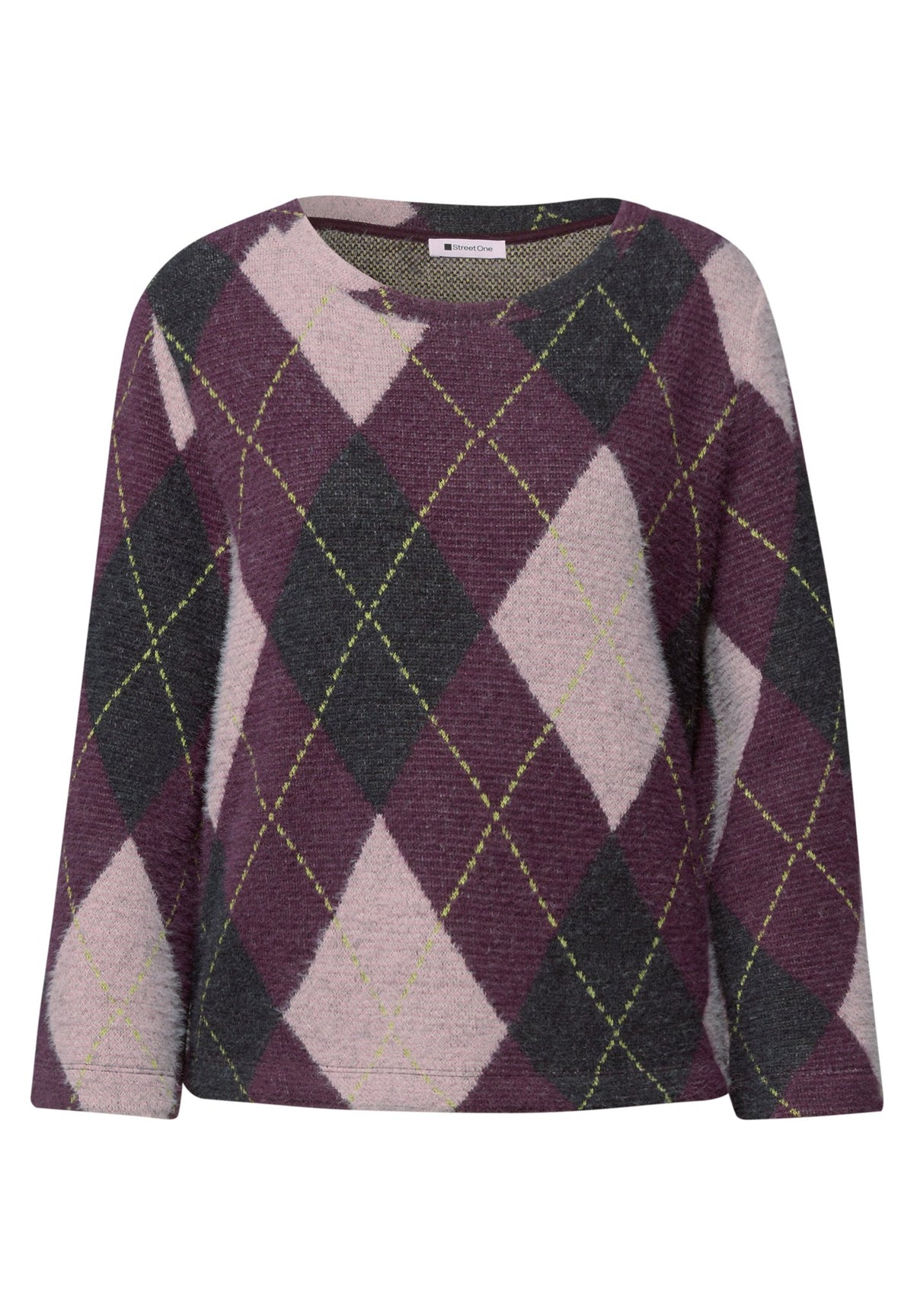 Street One Damen T-Shirts Berry Plu