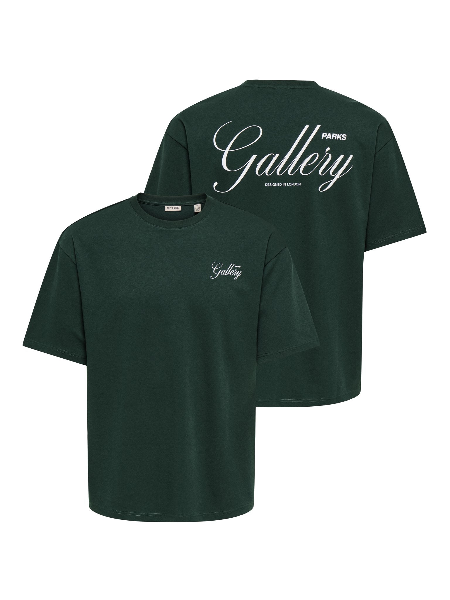 Only & Sons Herren T-Shirts kurz Pine Grove/Gall