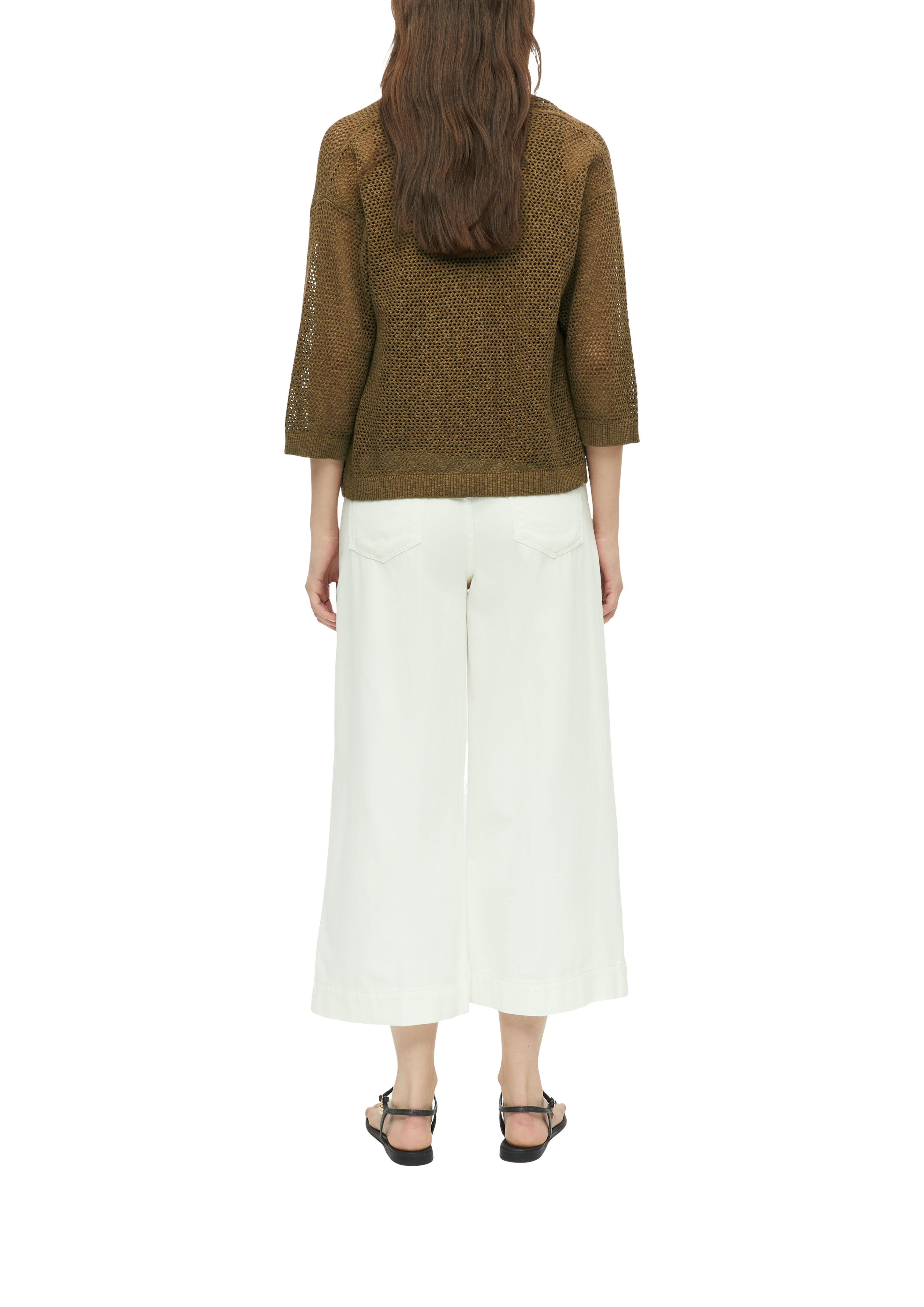 S. Oliver red Damen Strickjacken Brown